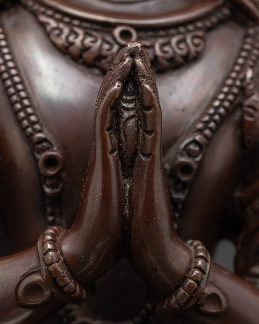 Four-Armed Chenrezig Statue | Bodhisattva Deity of Compassion