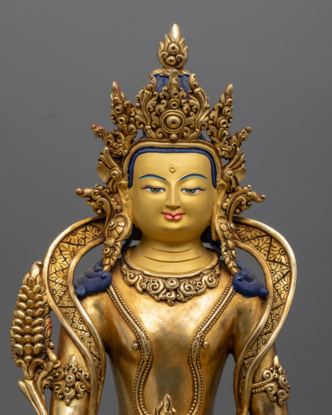 Traditional Ksitigarbha Bodhisattva Statue