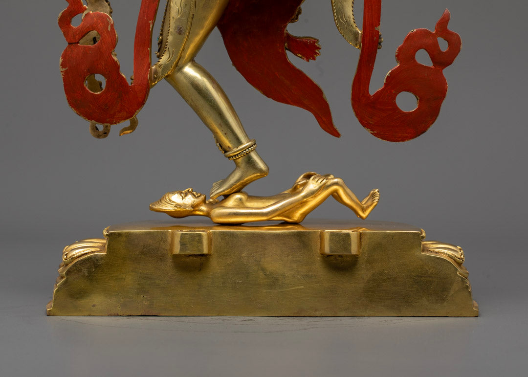 Tibetan Kurukulla Statue | Hand-Carved Goddess of Love