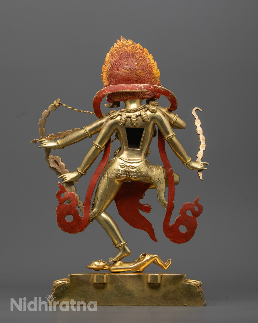 Tibetan Kurukulla Statue | Hand-Carved Goddess of Love