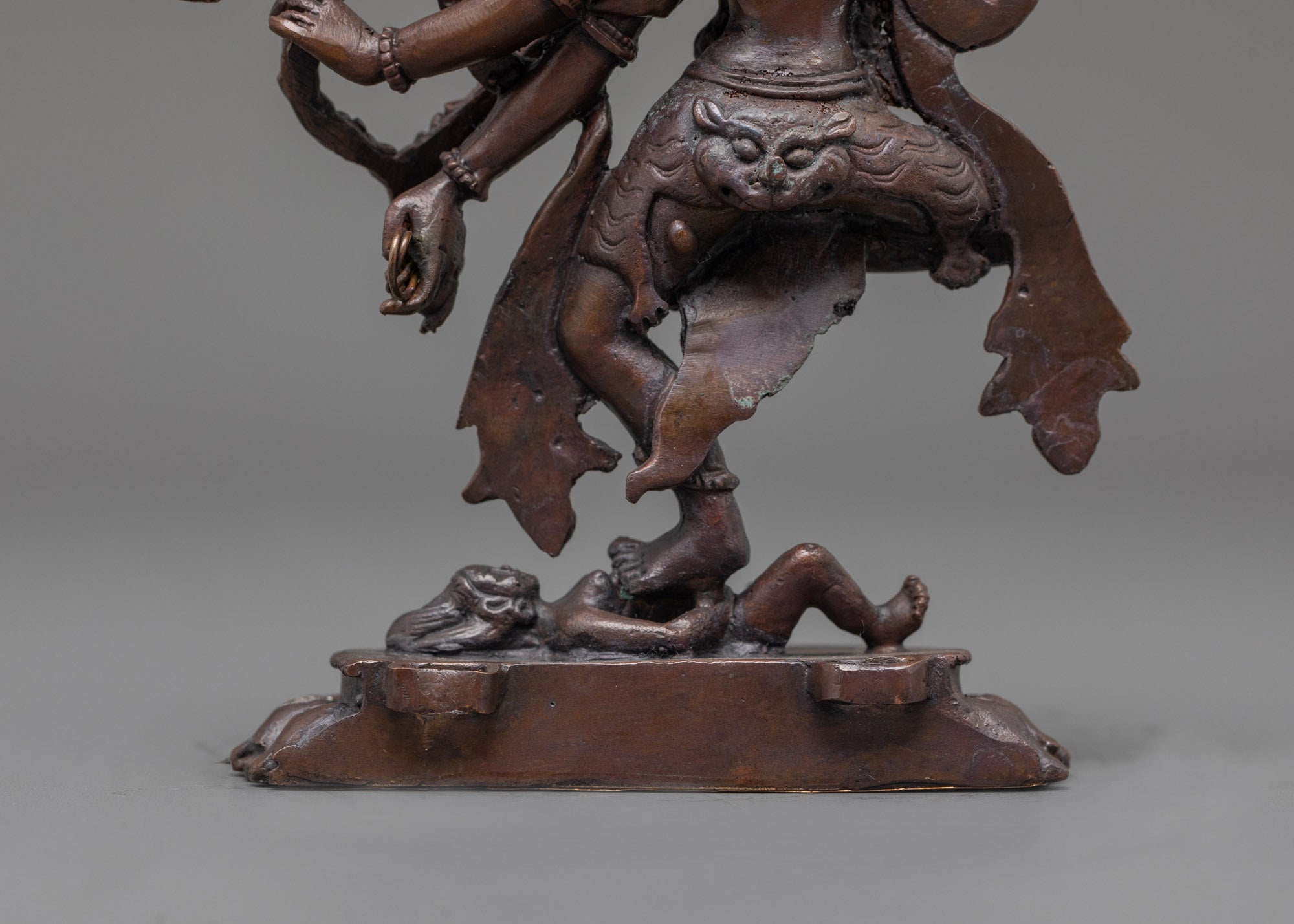 Powerful Oxidized Kurukulla Statue | Fierce Tibetan Goddess of Power