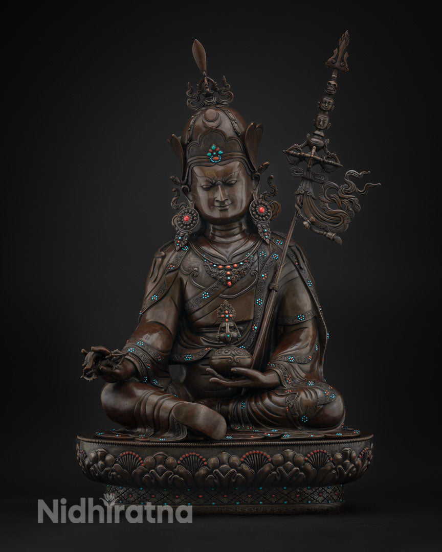 Guru Rinpoche Padmasambhava Statue|
pema jungne statue| padmo bahara statue| Guru Rinpoche Statue| guru padmasambhava mantra | padmasambhava lotus born master