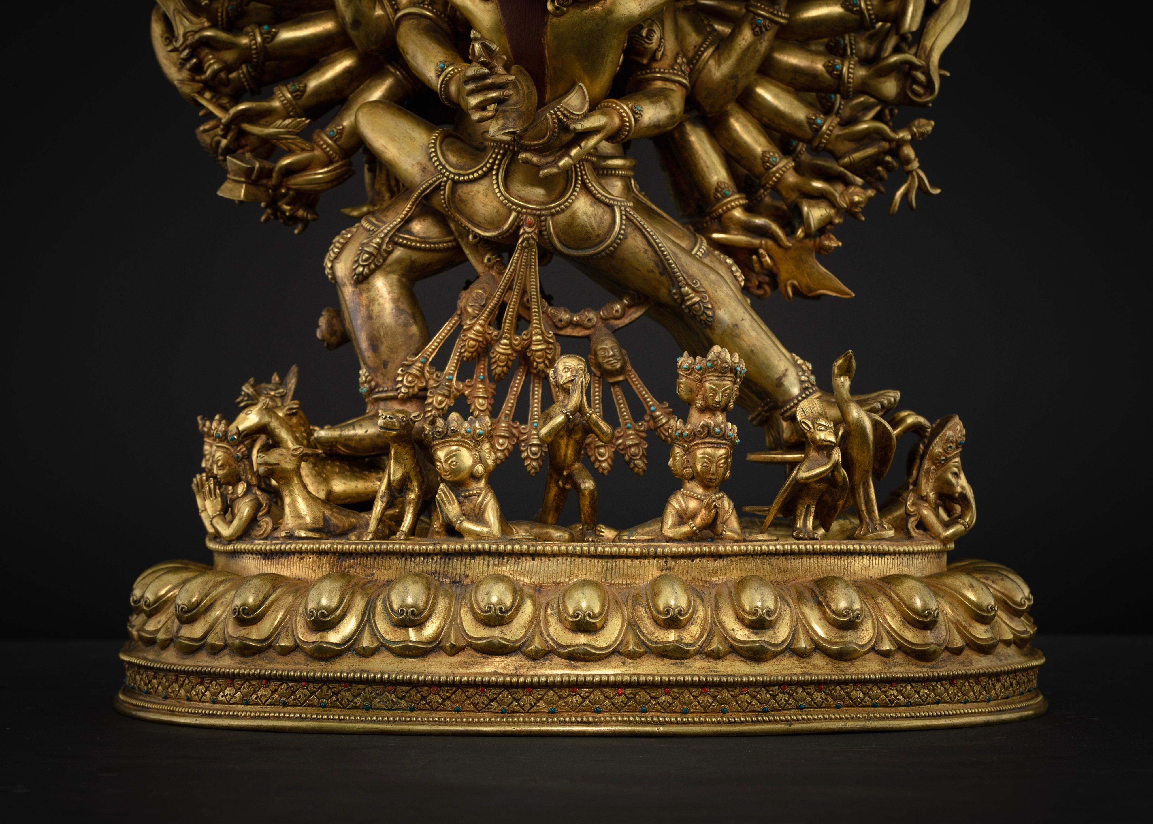 victims of wrathful masterpiece yamantaka statue