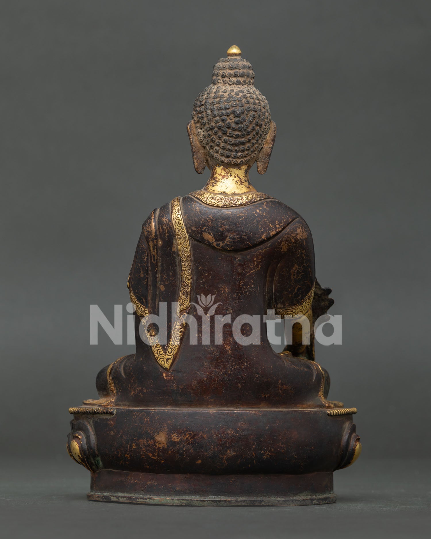 Medicine Buddha Statue for Healing Meditation Prayer and Spiritual Practice.