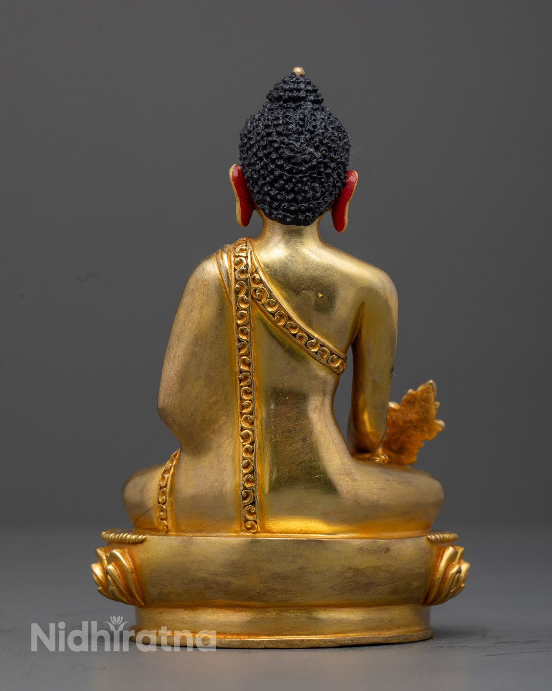 Medicine Buddha Statue | Hand-Carved Tibetan Buddha
