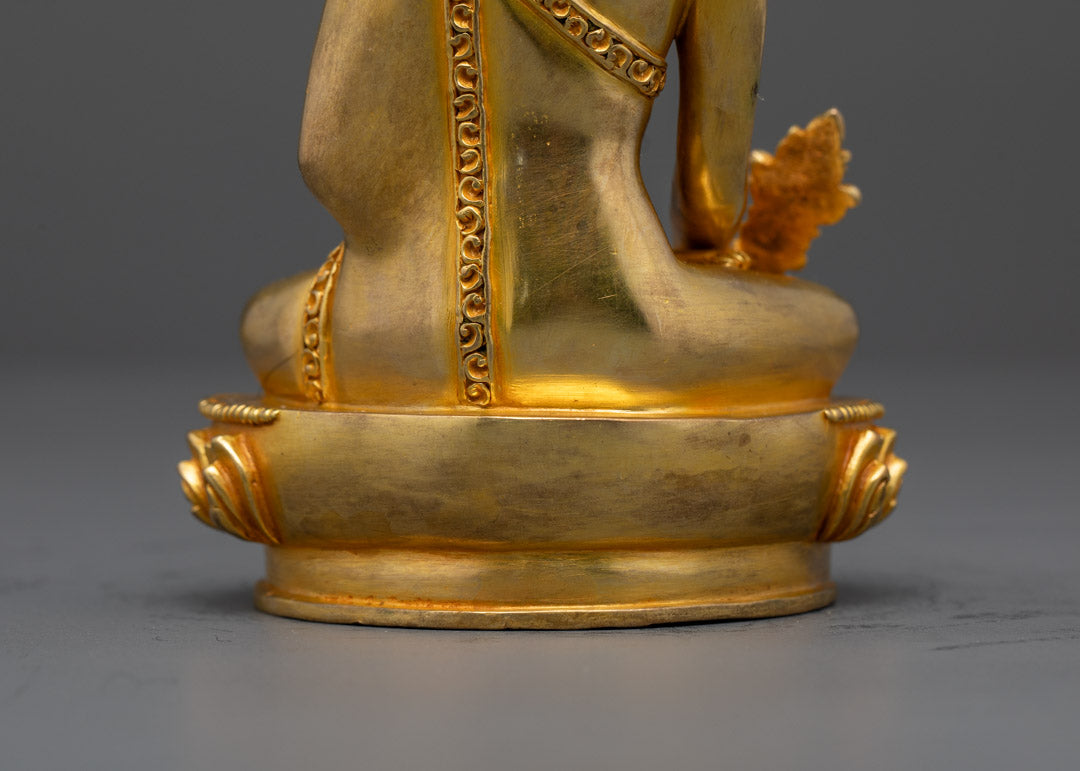 Medicine Buddha Statue | Hand-Carved Tibetan Buddha