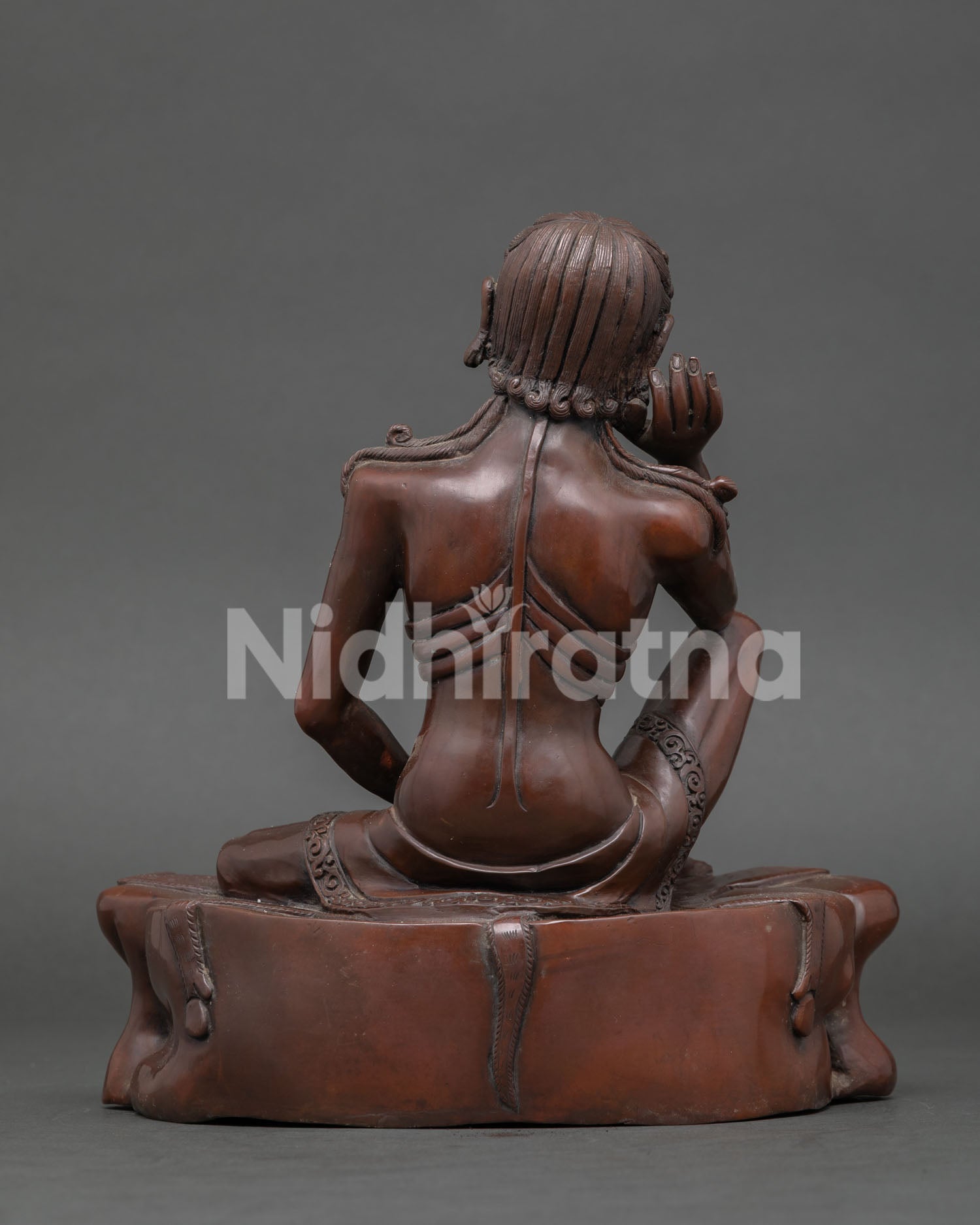 Milarepa statue for Buddhist altar meditation space and spiritual practice
