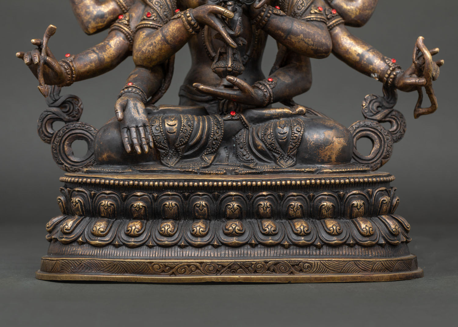Namgyalma statue for home altar meditation shrine antique finish Buddhist art
