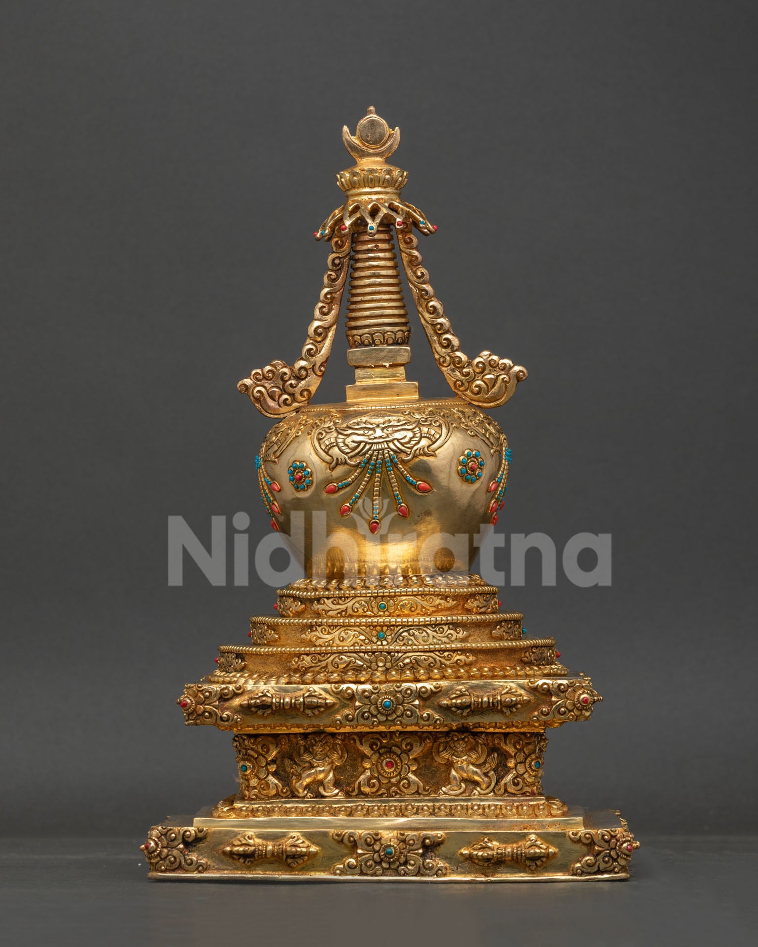 Namgyalma Stupa from Nepal handcrafted by Newari artisans in Patan