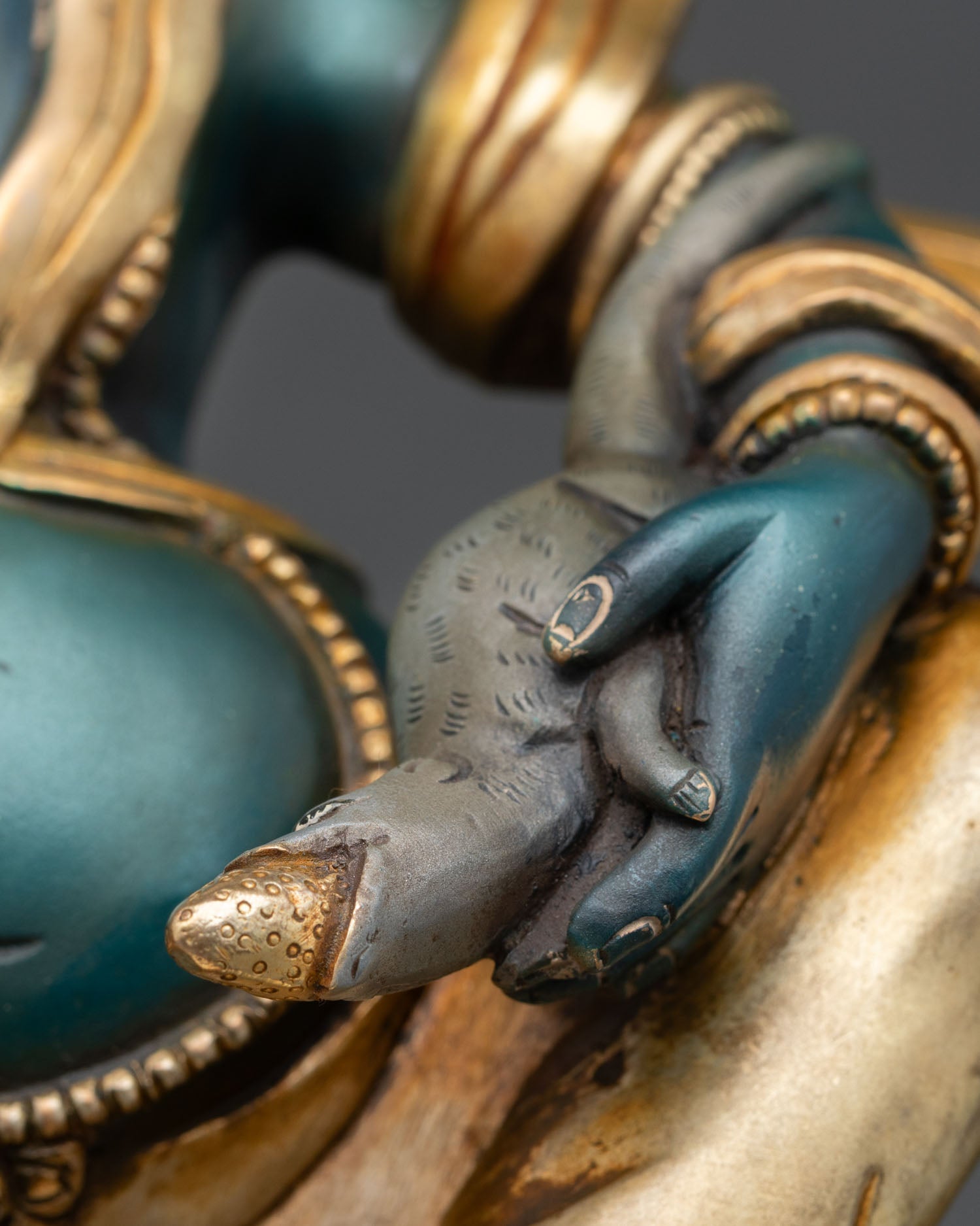 Namtoshe Statue | Hand-Painted Himalayan Craftsmanship