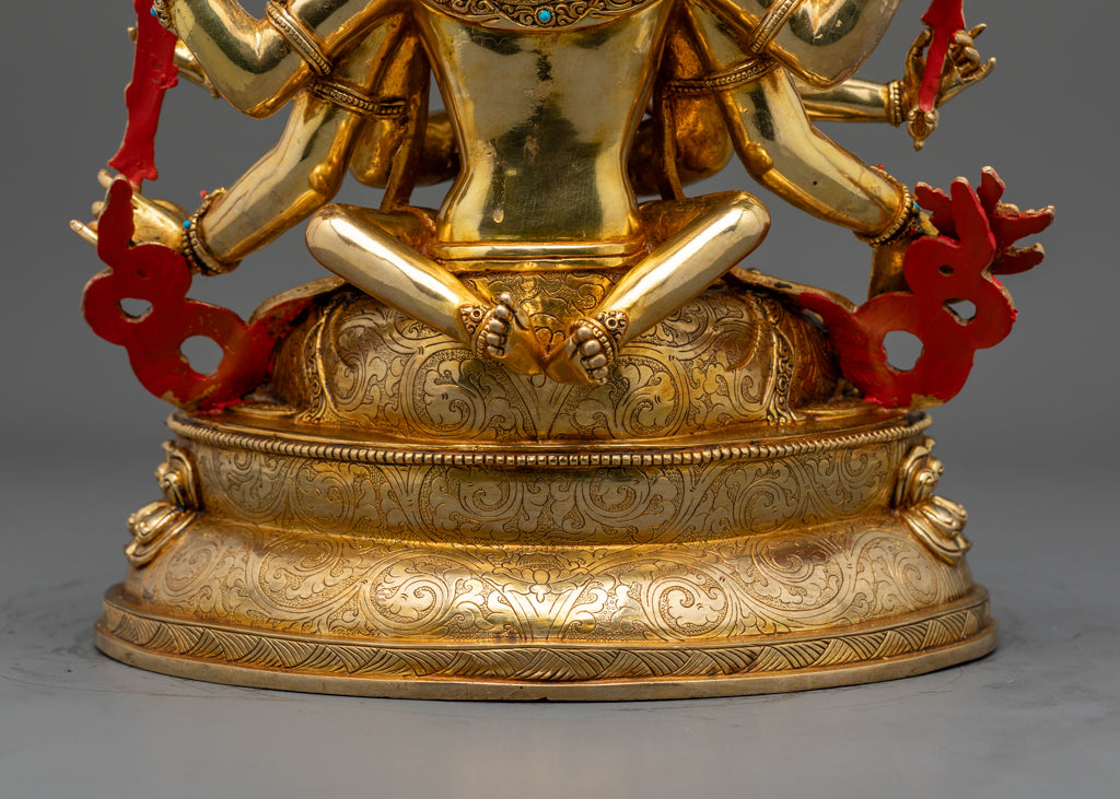 Guhyasamaja Statue | Handcrafted Buddhist Tantra Sculpture