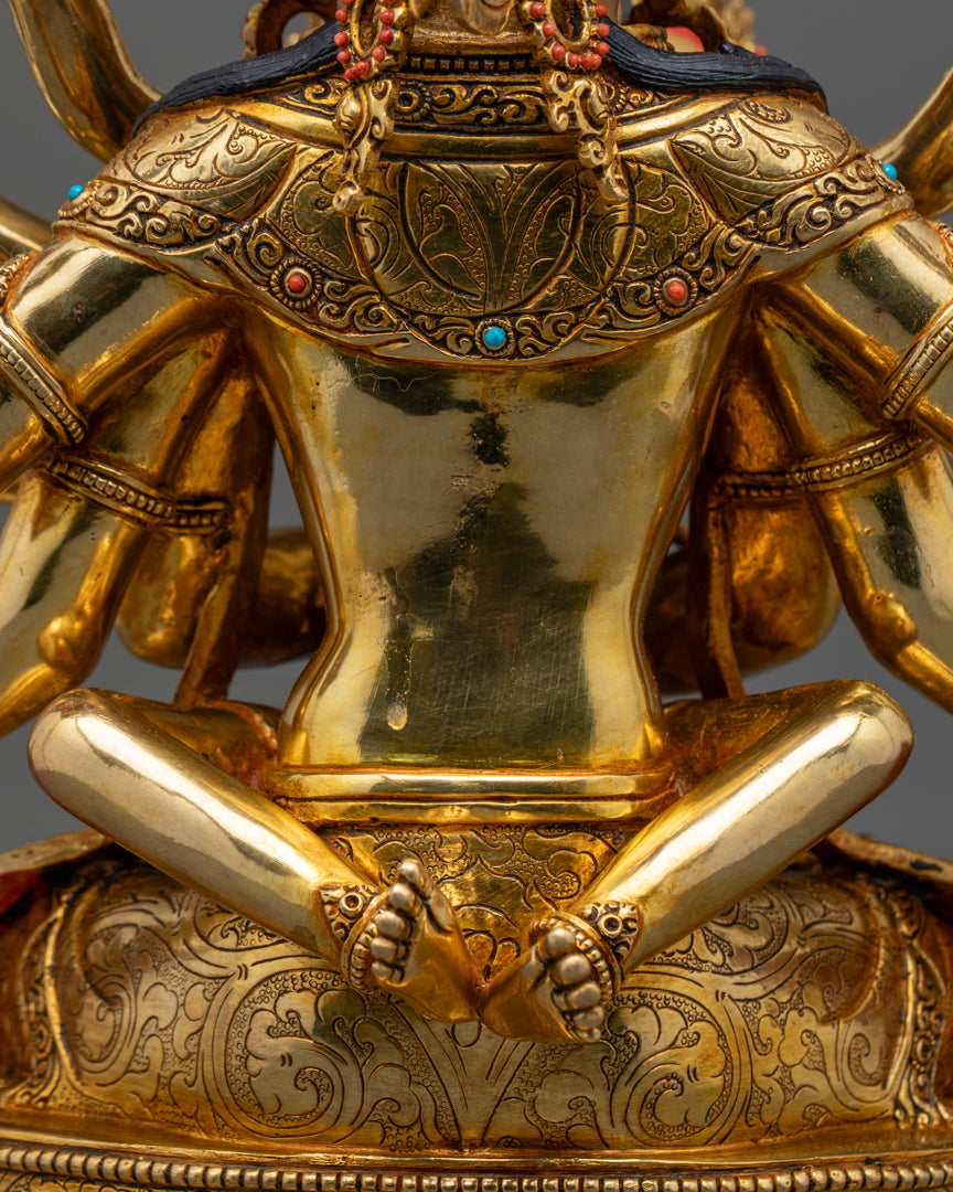 Guhyasamaja Statue | Handcrafted Buddhist Tantra Sculpture