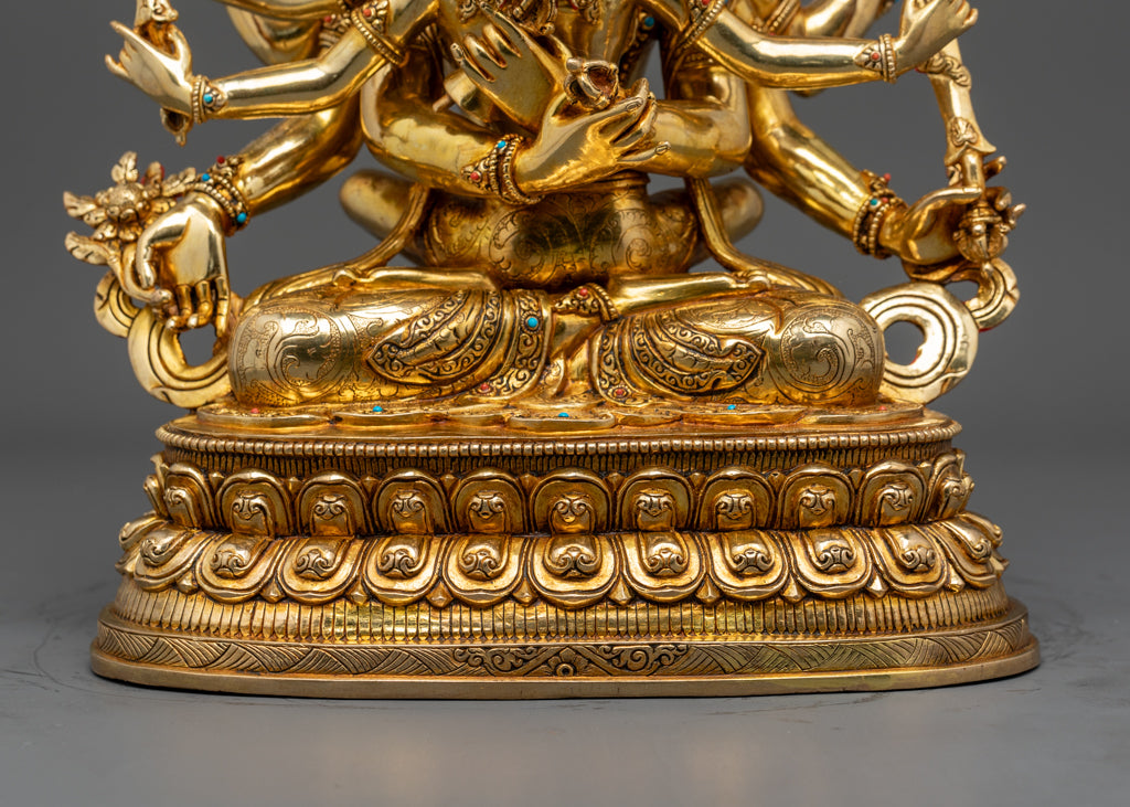 Guhyasamaja Statue | Handcrafted Buddhist Tantra Sculpture