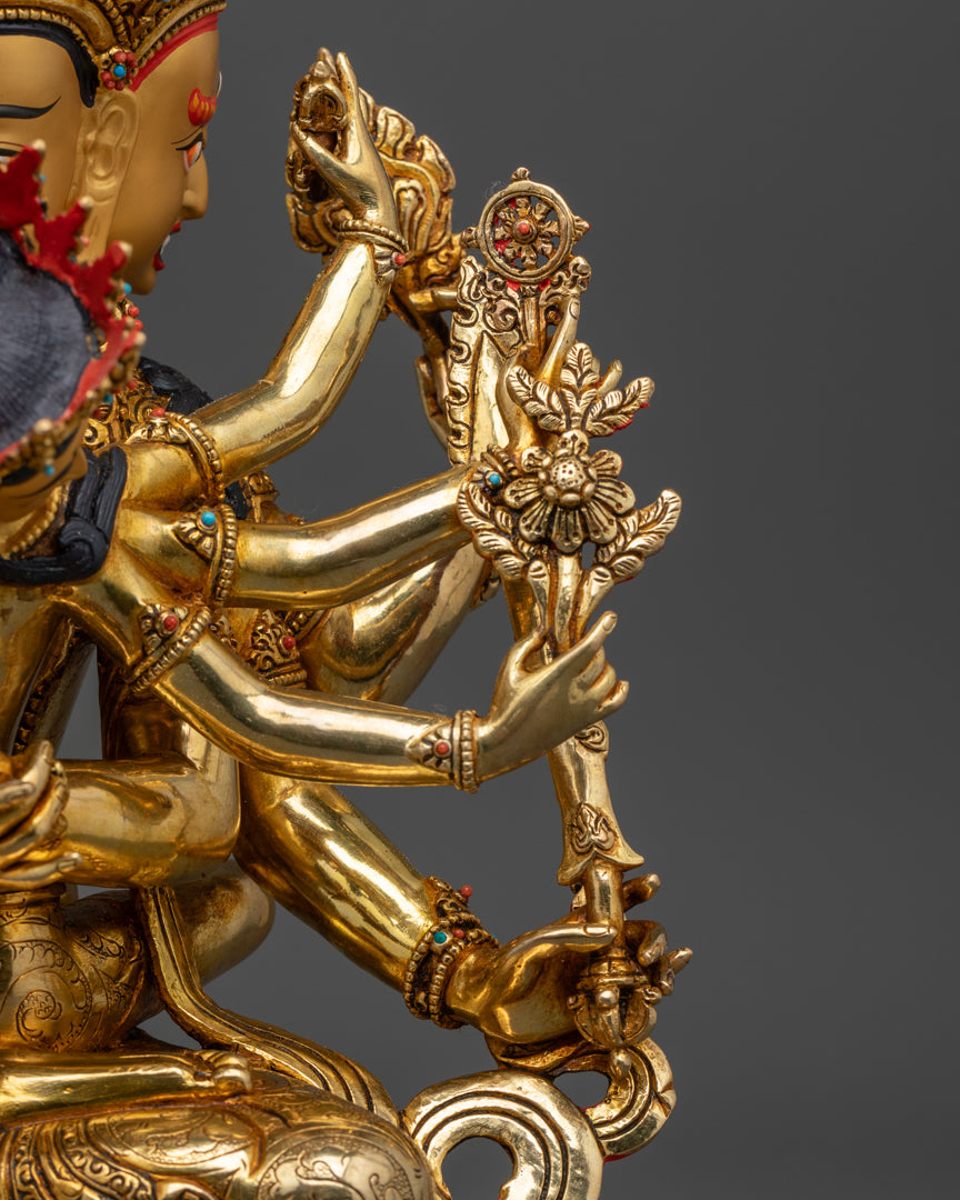Guhyasamaja Statue | Handcrafted Buddhist Tantra Sculpture
