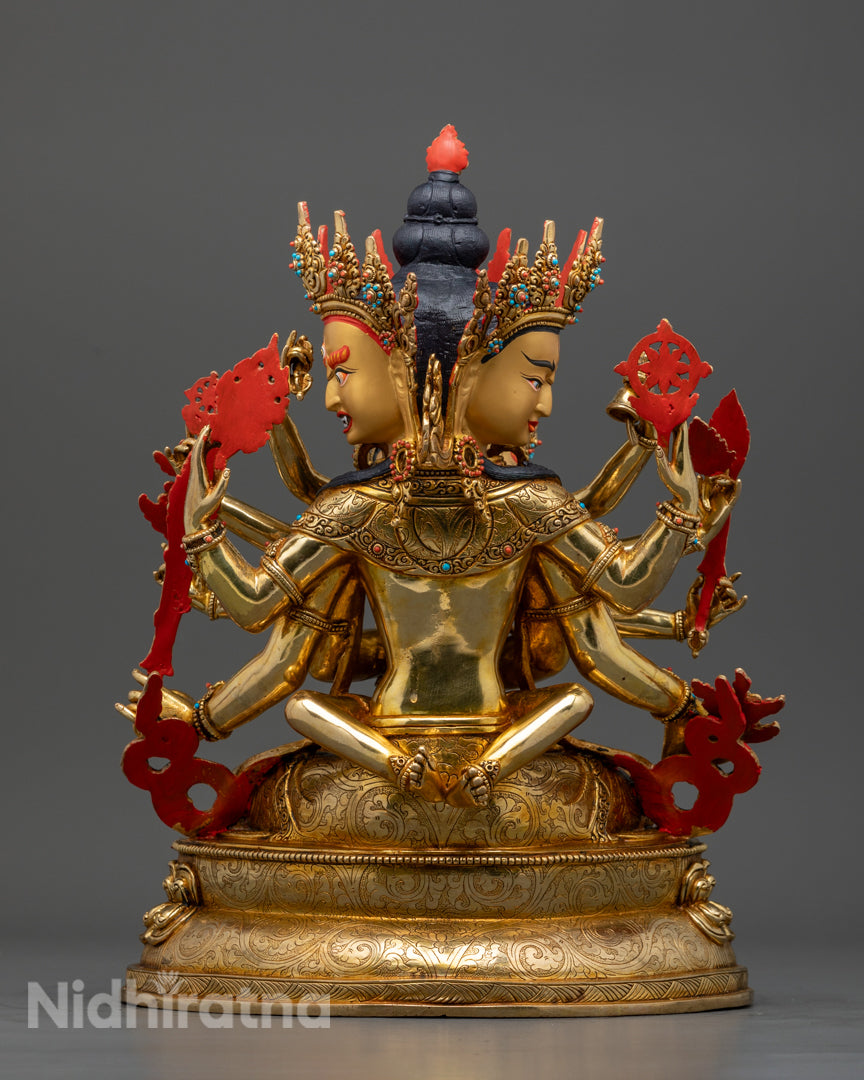 Guhyasamaja Statue | Handcrafted Buddhist Tantra Sculpture