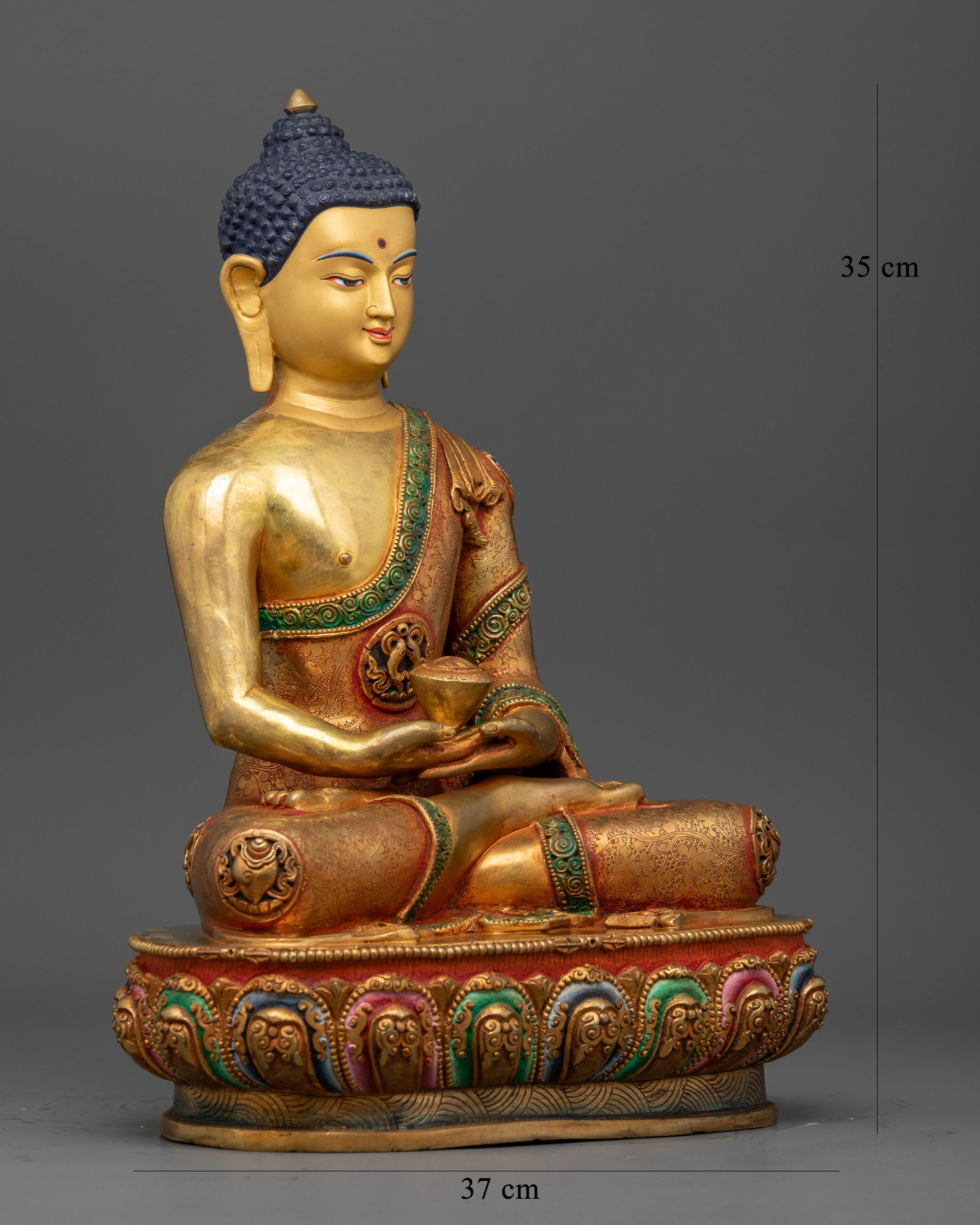 Decorative Amitabha Buddha Statue for Spiritual Spaces