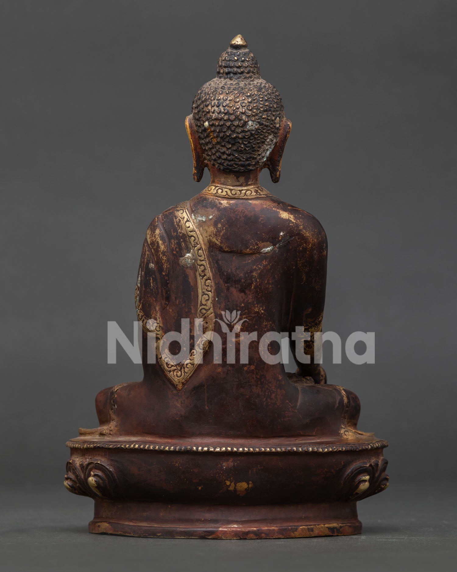Ratnasambhava Buddha Statue for Meditation Generosity and Enlightened Wisdom.
