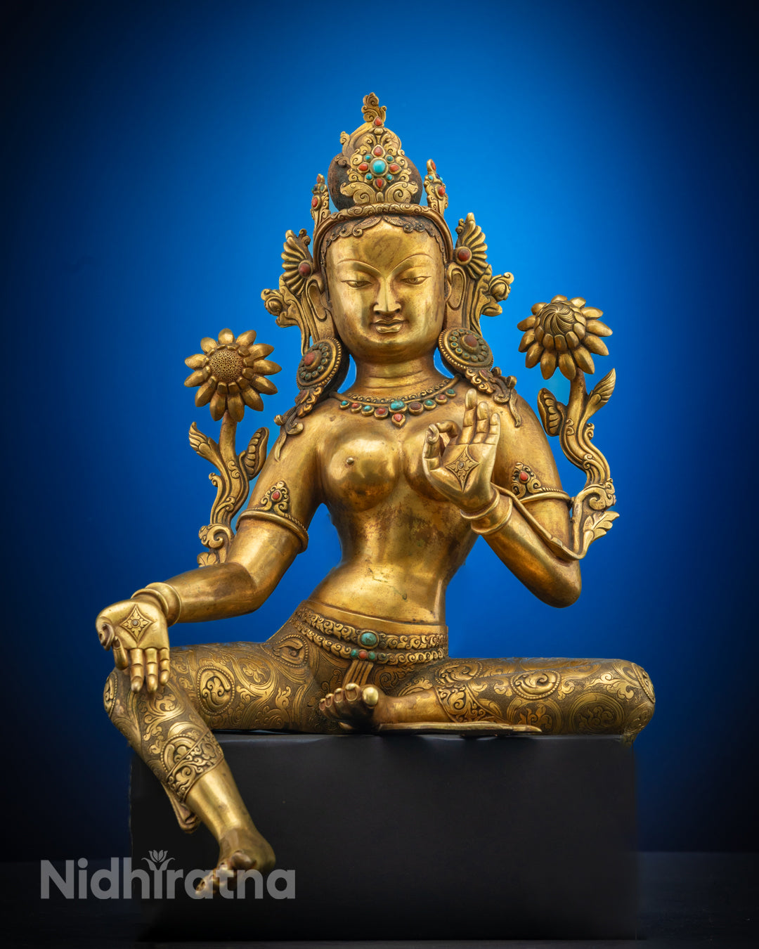 Seated Arya Tara Statue | Symbol of Compassionate Grace