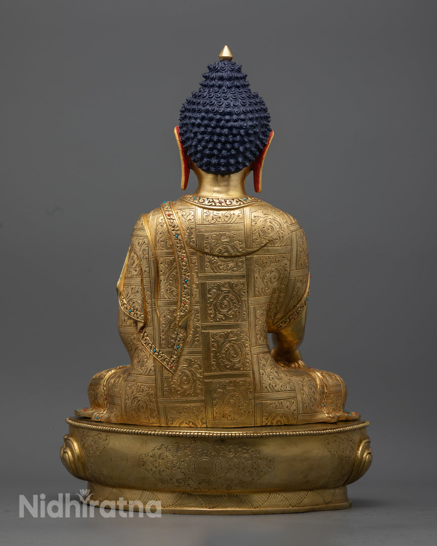Gautam Buddha Sculpture | Traditional Shakyamuni Buddha Statue