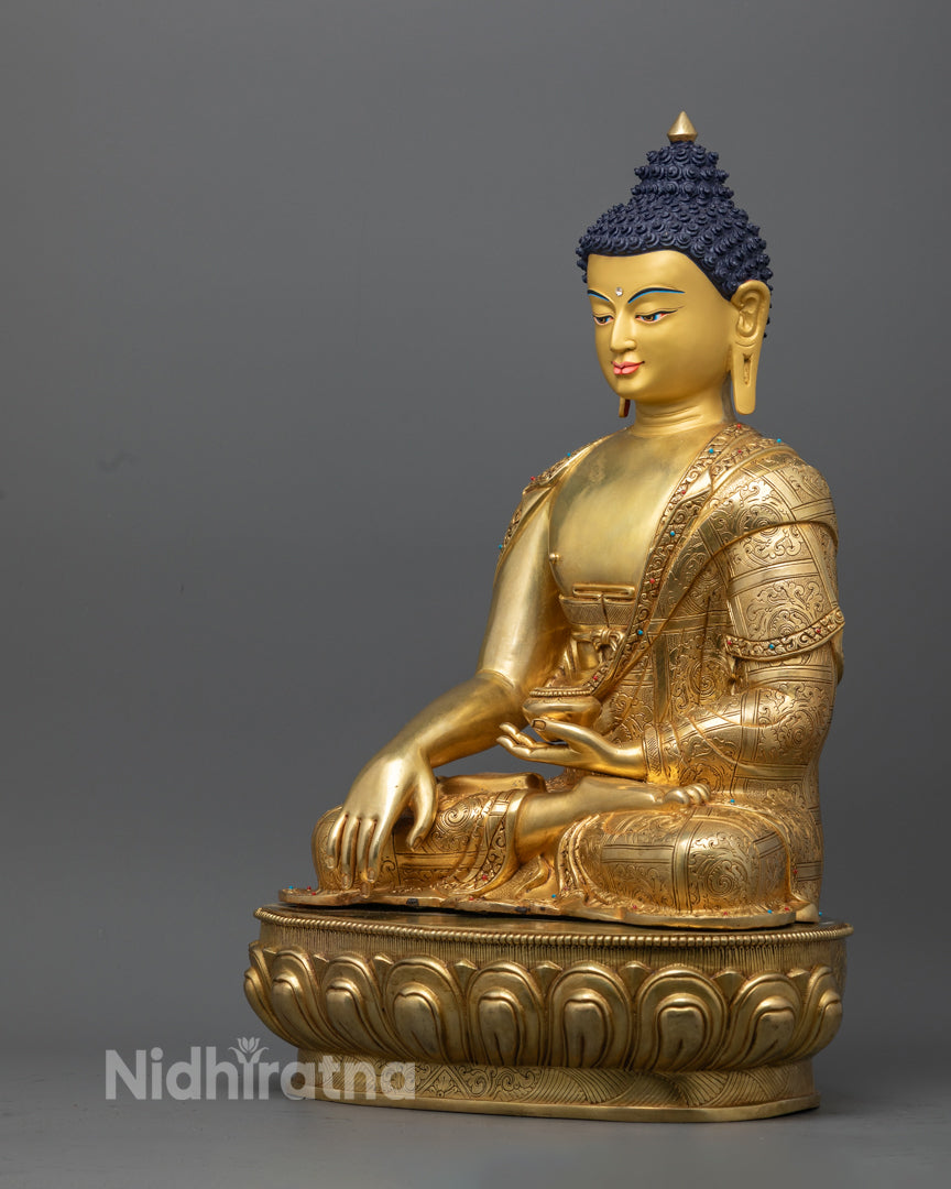 Gautam Buddha Sculpture | Traditional Shakyamuni Buddha Statue