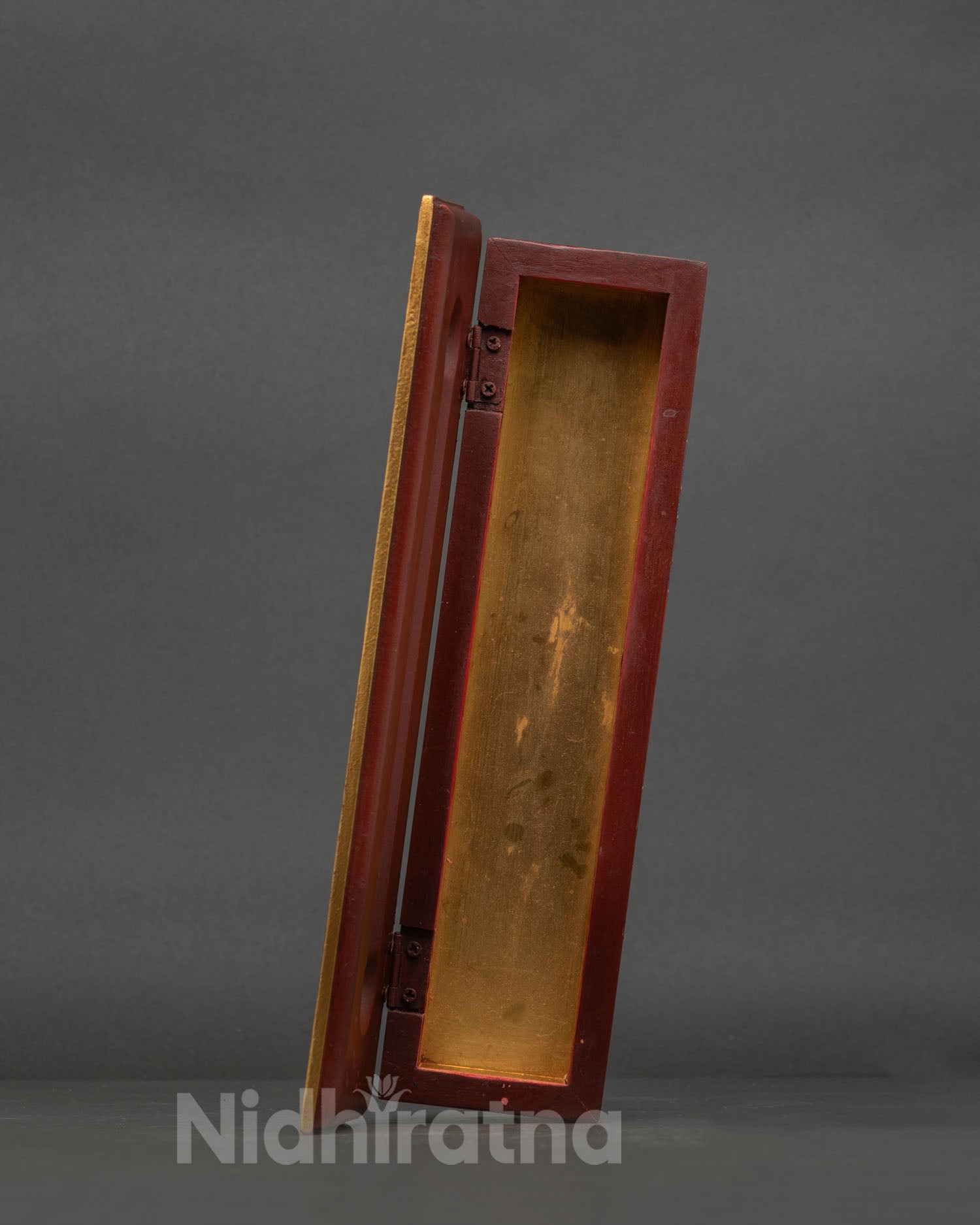 Traditional Himalayan incense burner with copper heat resistant base plate