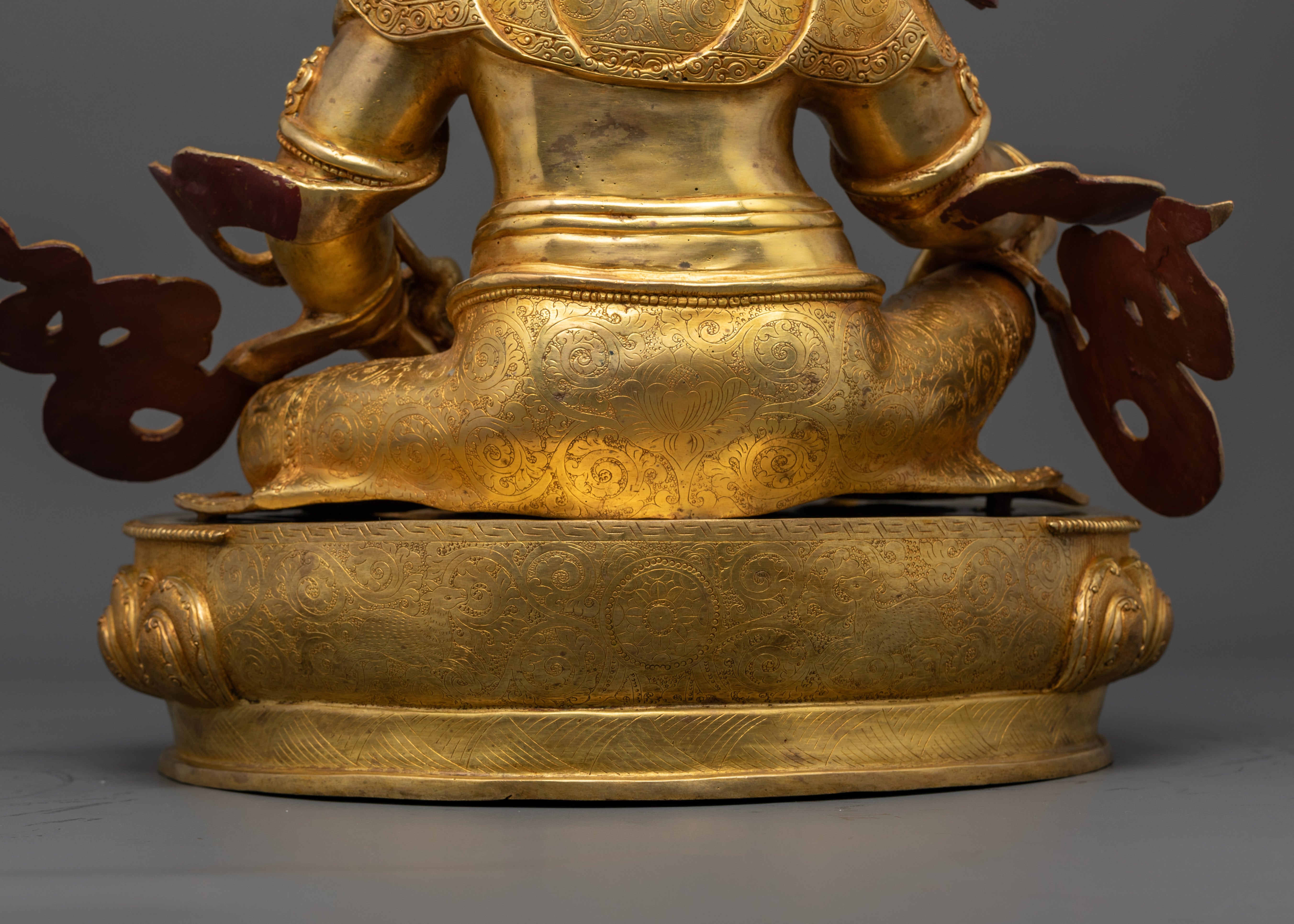 Divine Zambhala Statue: Handcrafted for Wealth
