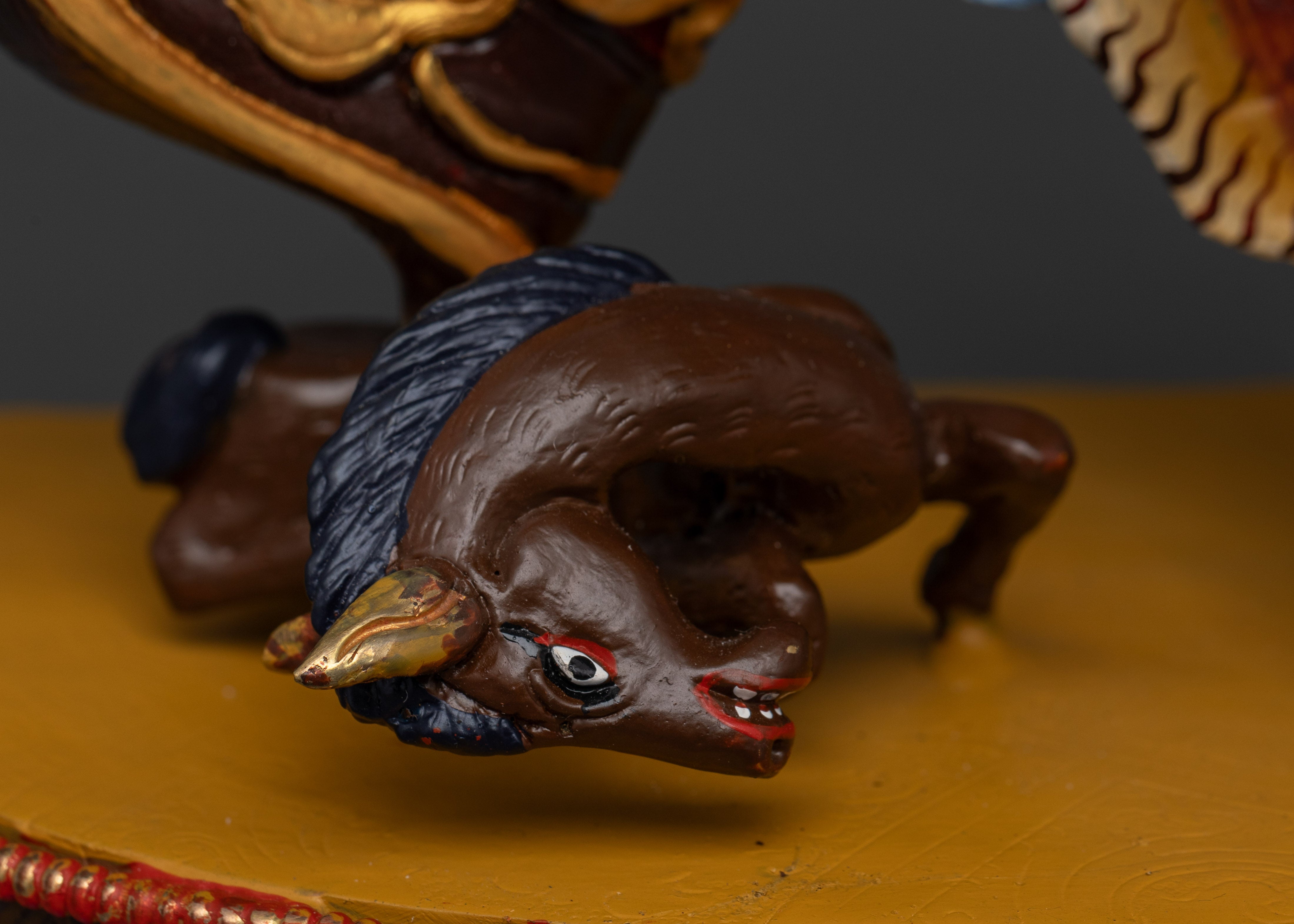 Buddhist Protector Deity Mahakala Statue for Sale