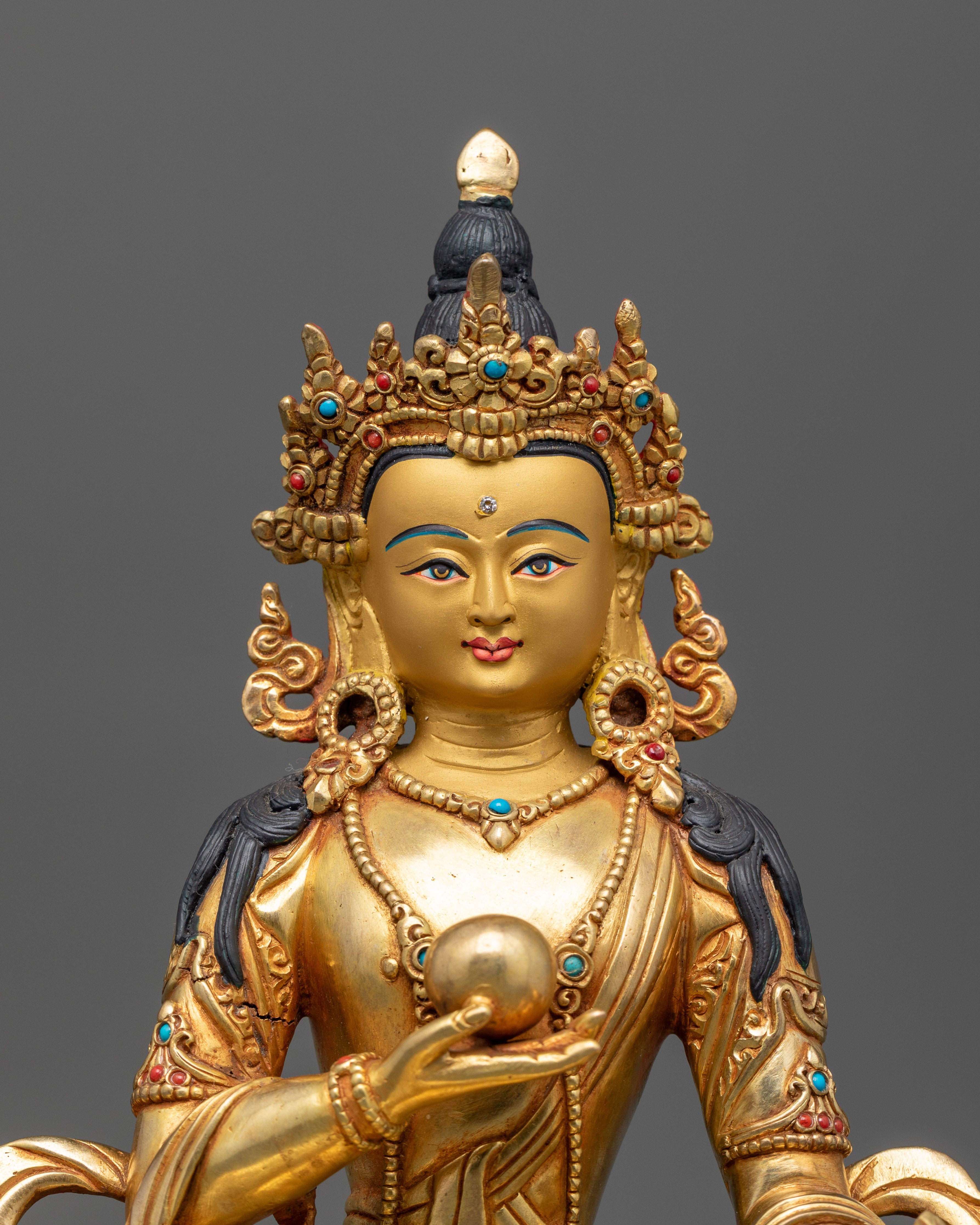 Sacred Kshitigarbha Statue : Protector of Travelers and Souls