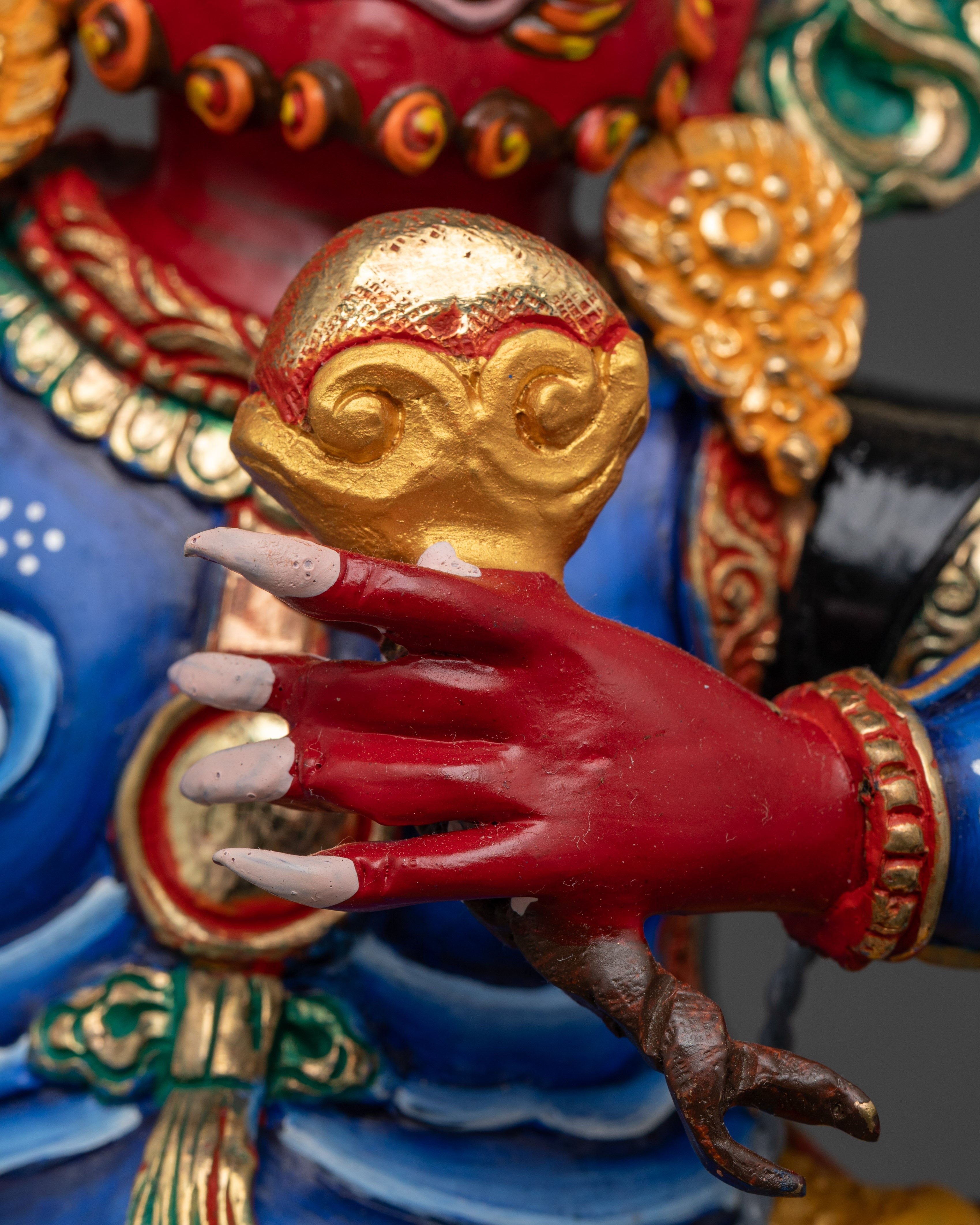 Buddhist Protector Deity Mahakala Statue for Sale