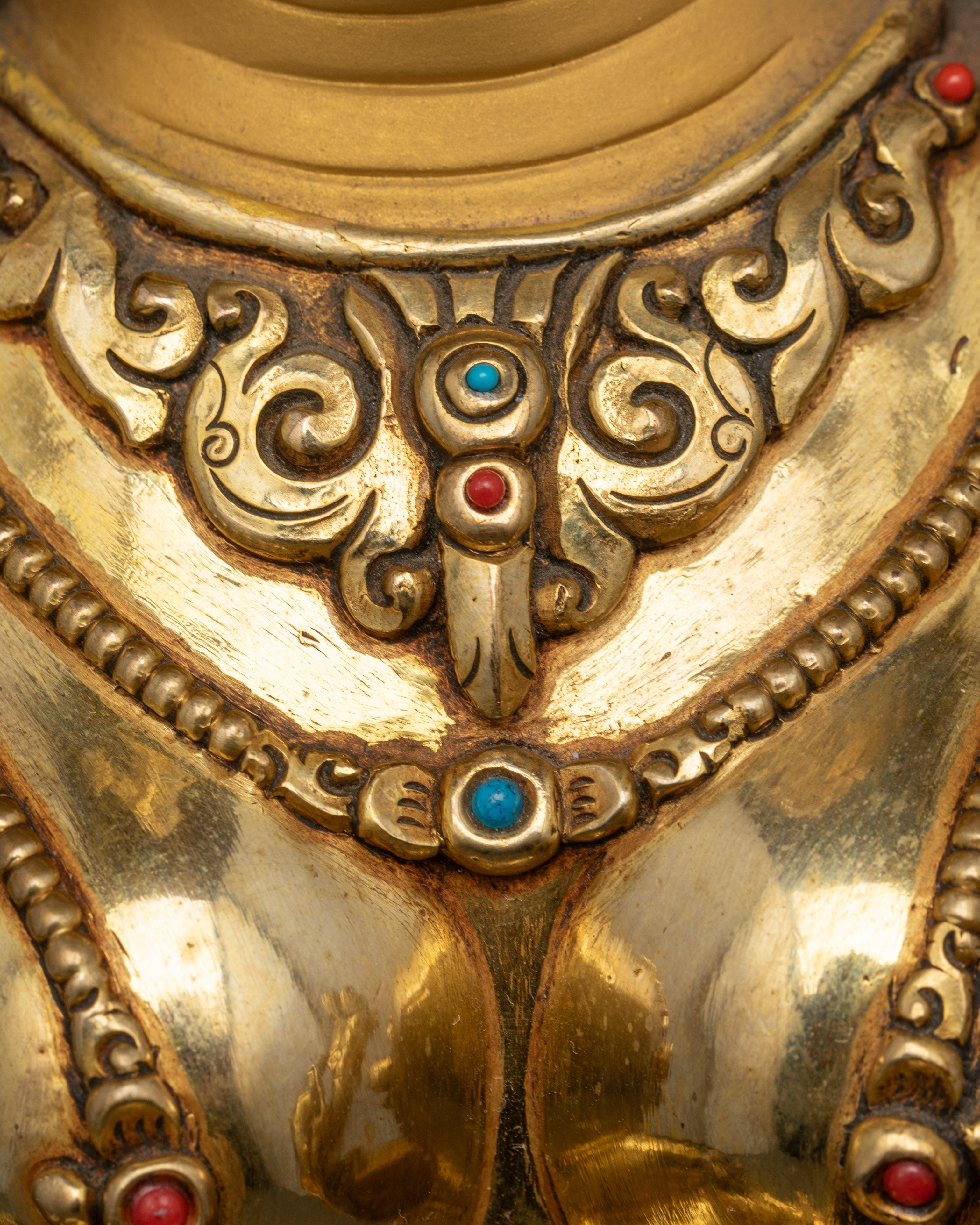 Green Tara Deity Statue : Serene and Sacred Spiritual Décor