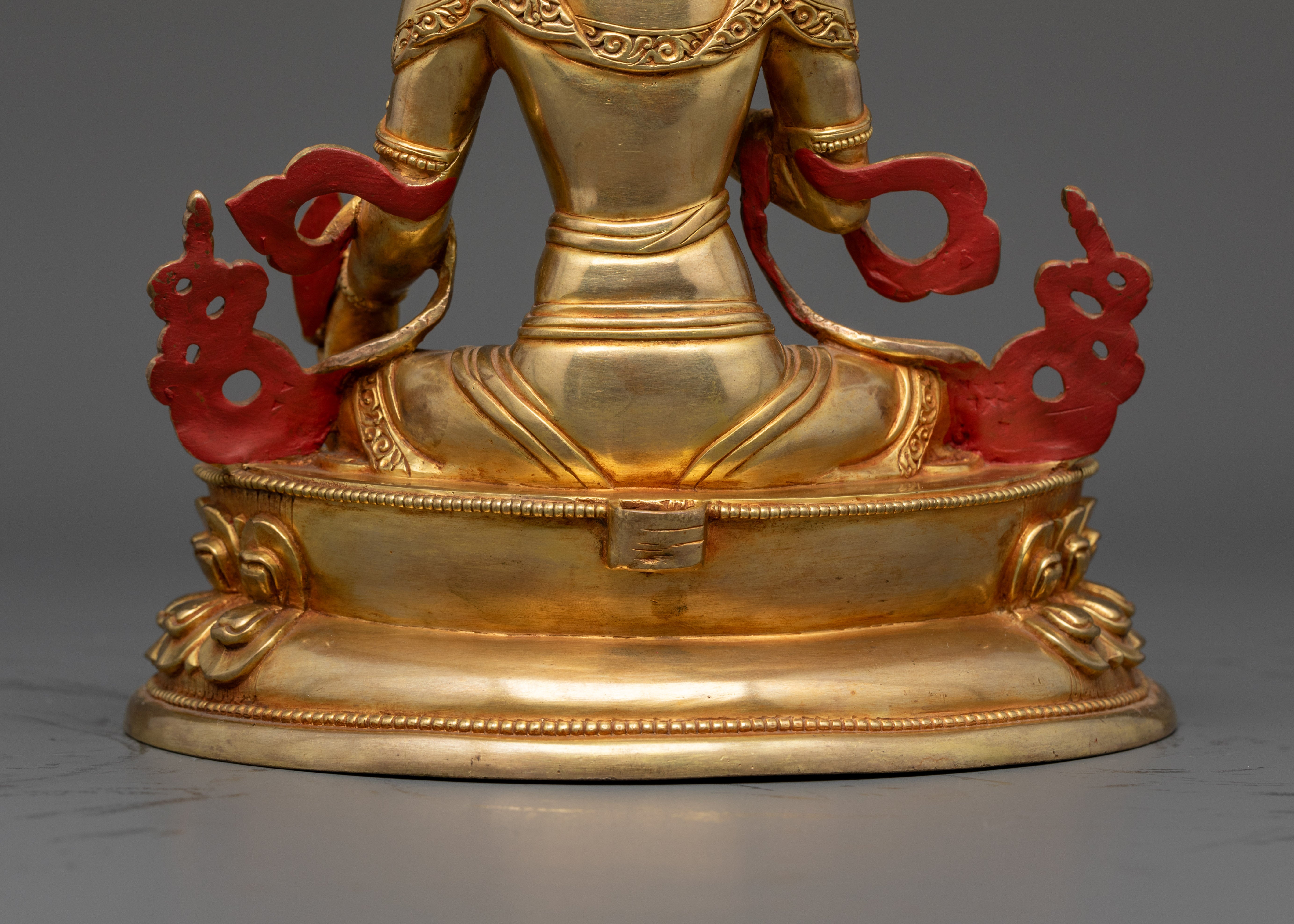 Sacred Kshitigarbha Statue : Protector of Travelers and Souls