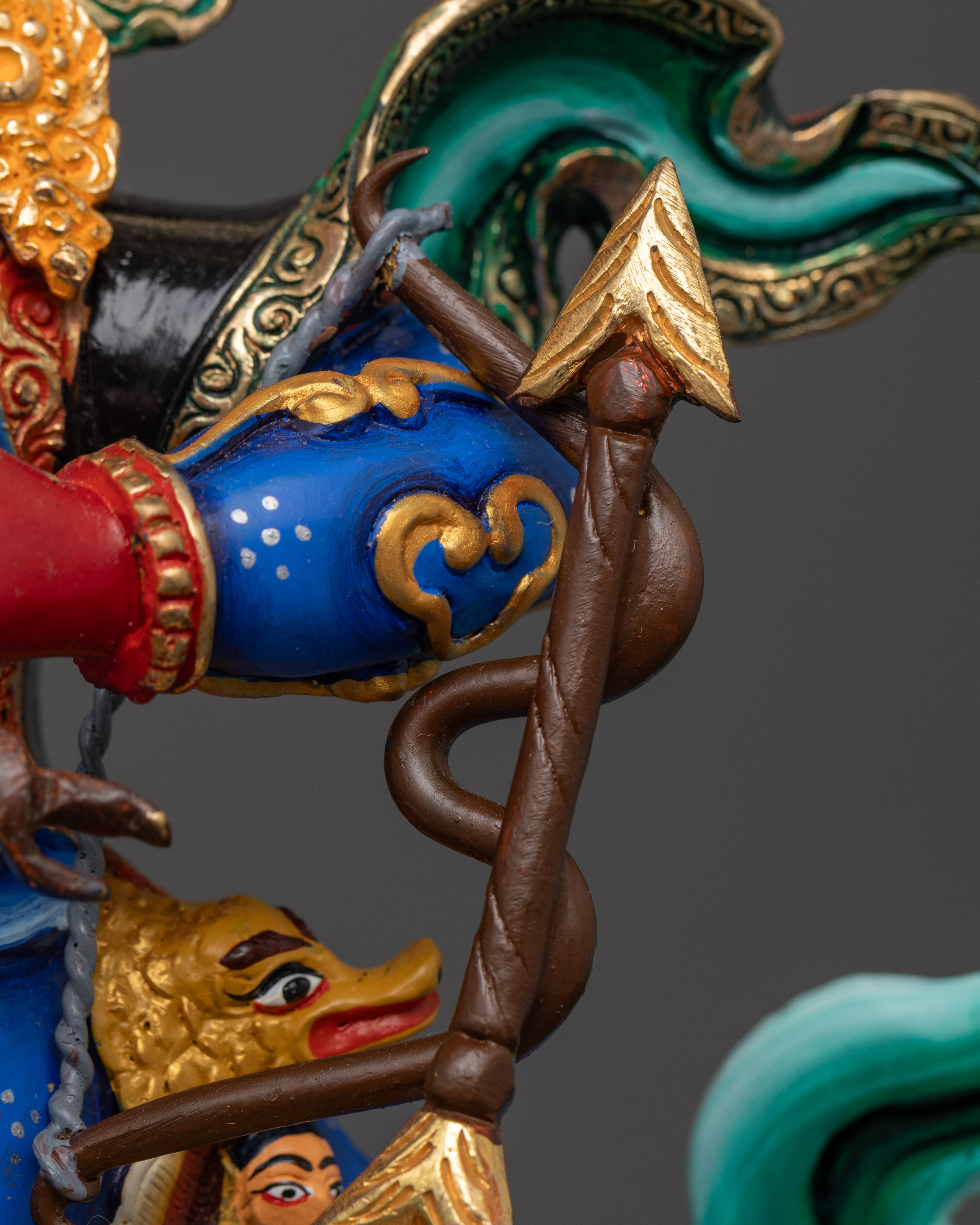Buddhist Protector Deity Mahakala Statue for Sale