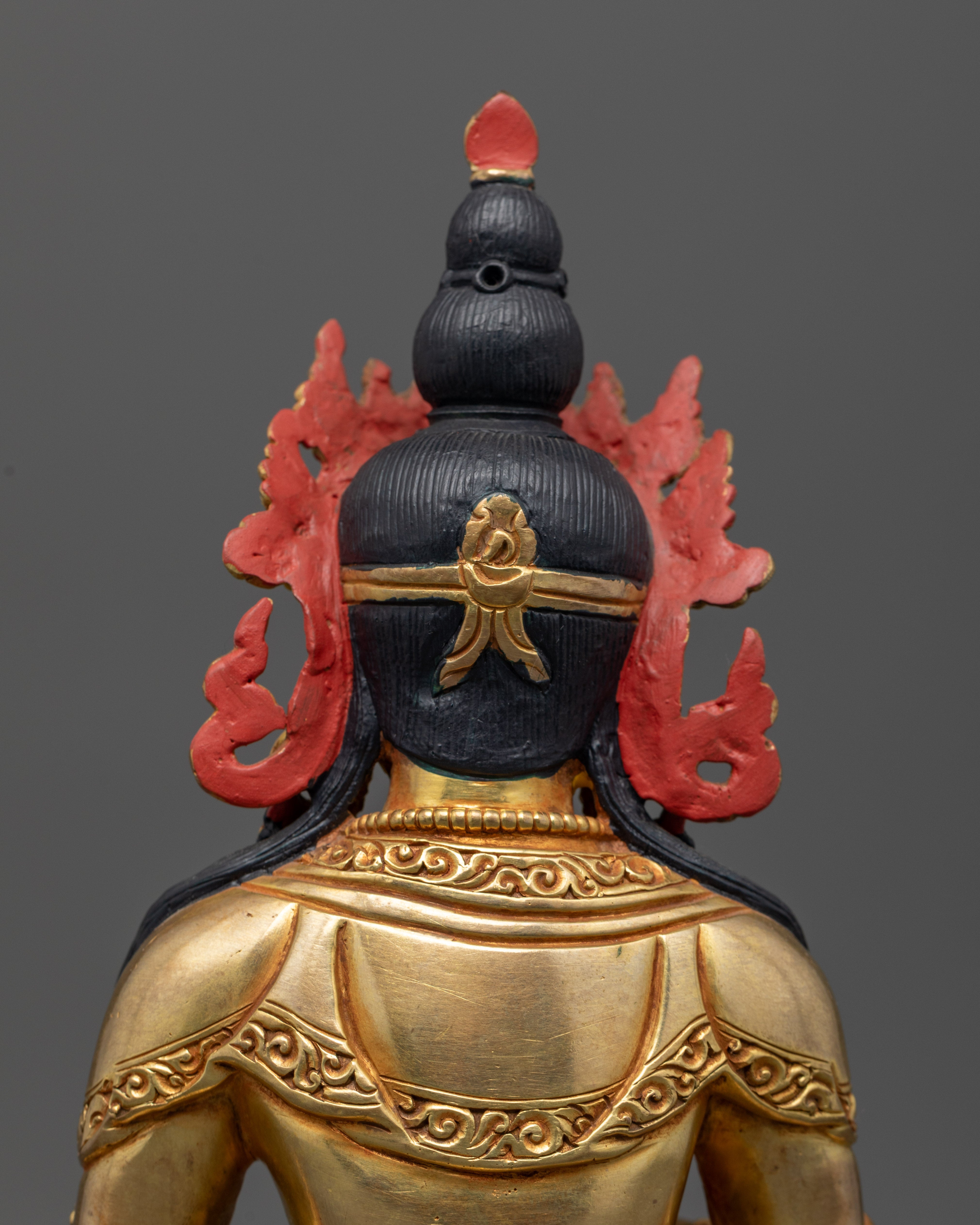 Sacred Kshitigarbha Statue : Protector of Travelers and Souls