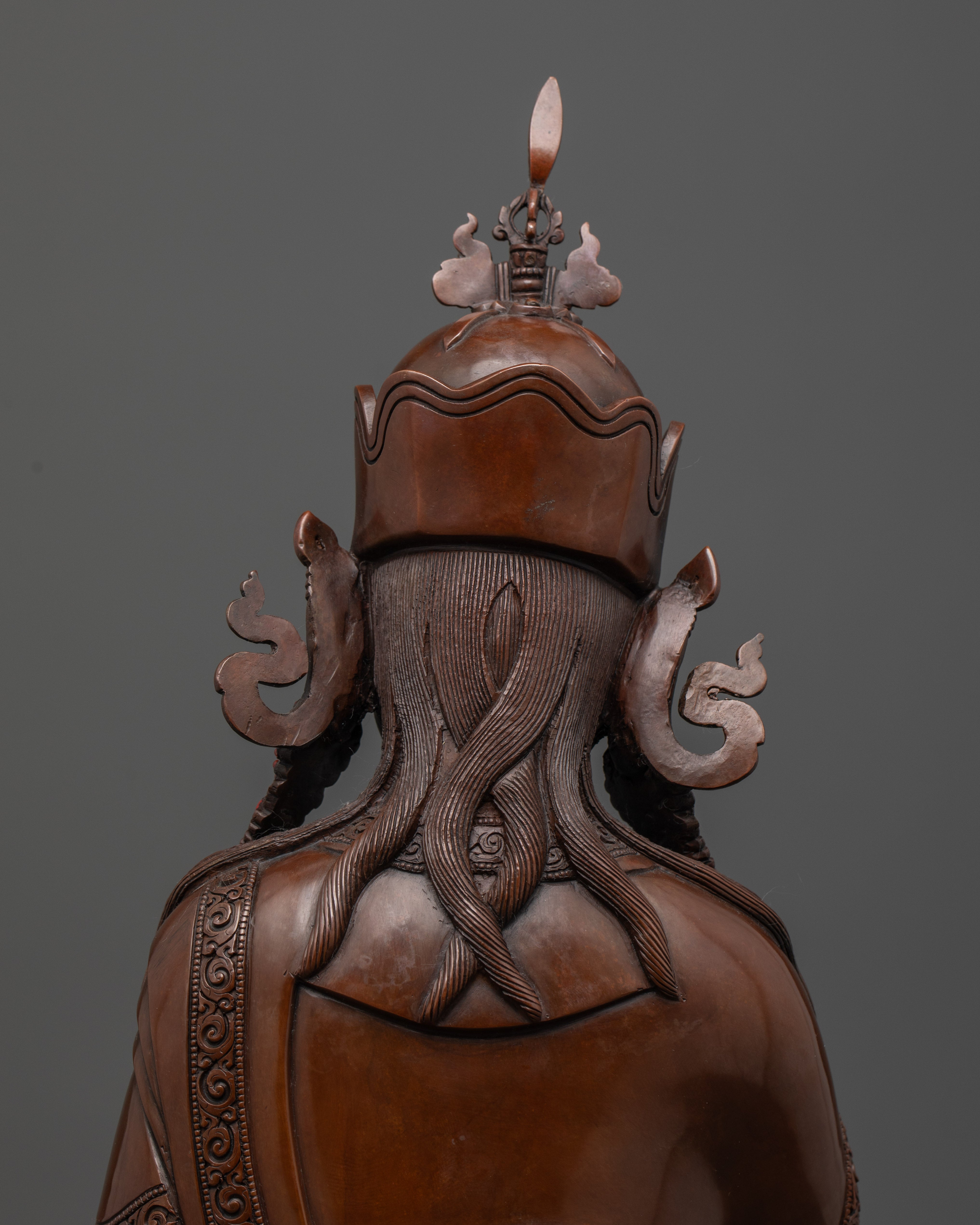 Tantric Master Guru Rinpoche Statue | Buddhist Artwork