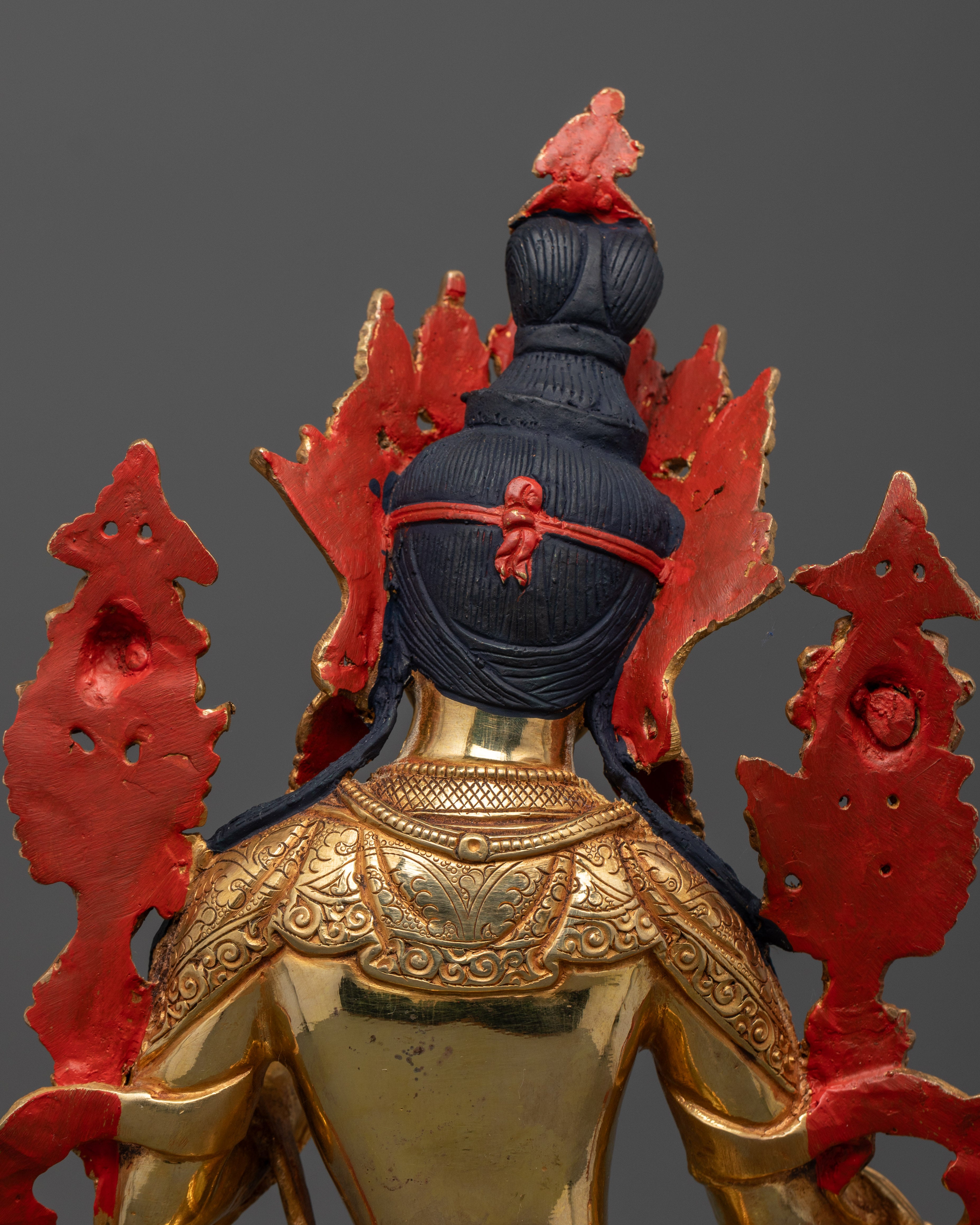 Authentic & Elegant Goddess Tara Statue: Majestic Work of Art