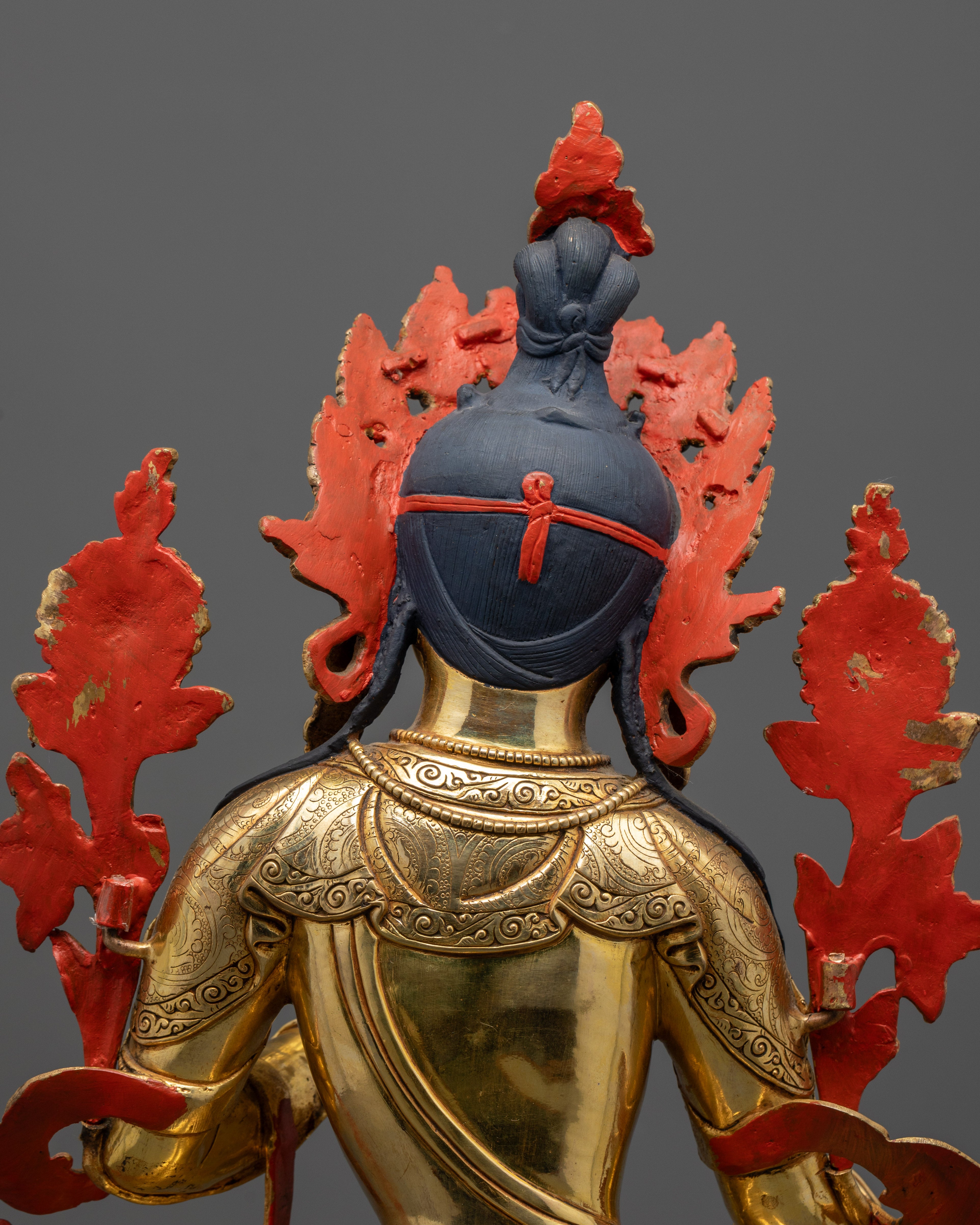 Green Tara Deity Statue : Serene and Sacred Spiritual Décor