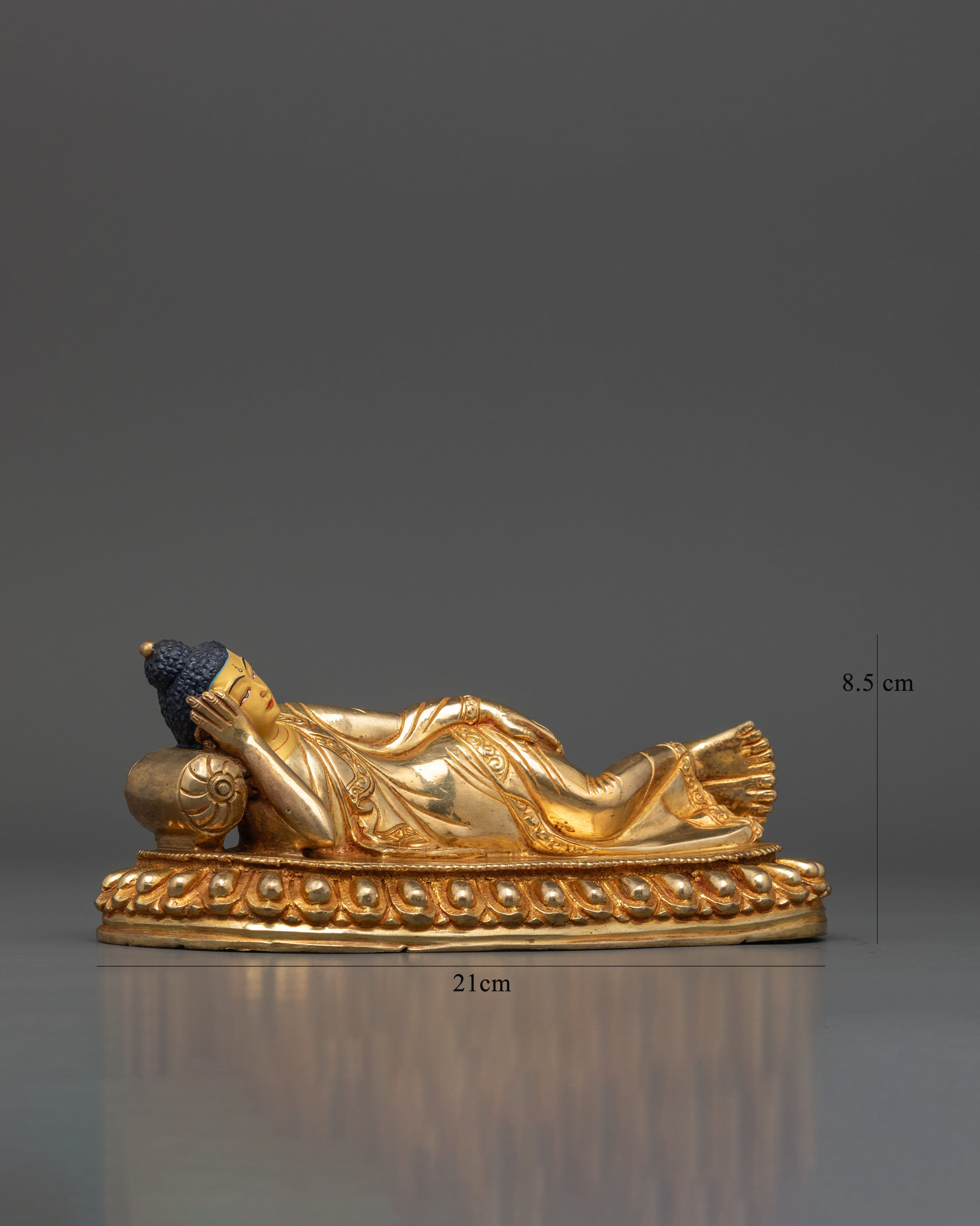 Sleeping Buddha Statue | Reclining Shakyamuni in Nirvana Pose