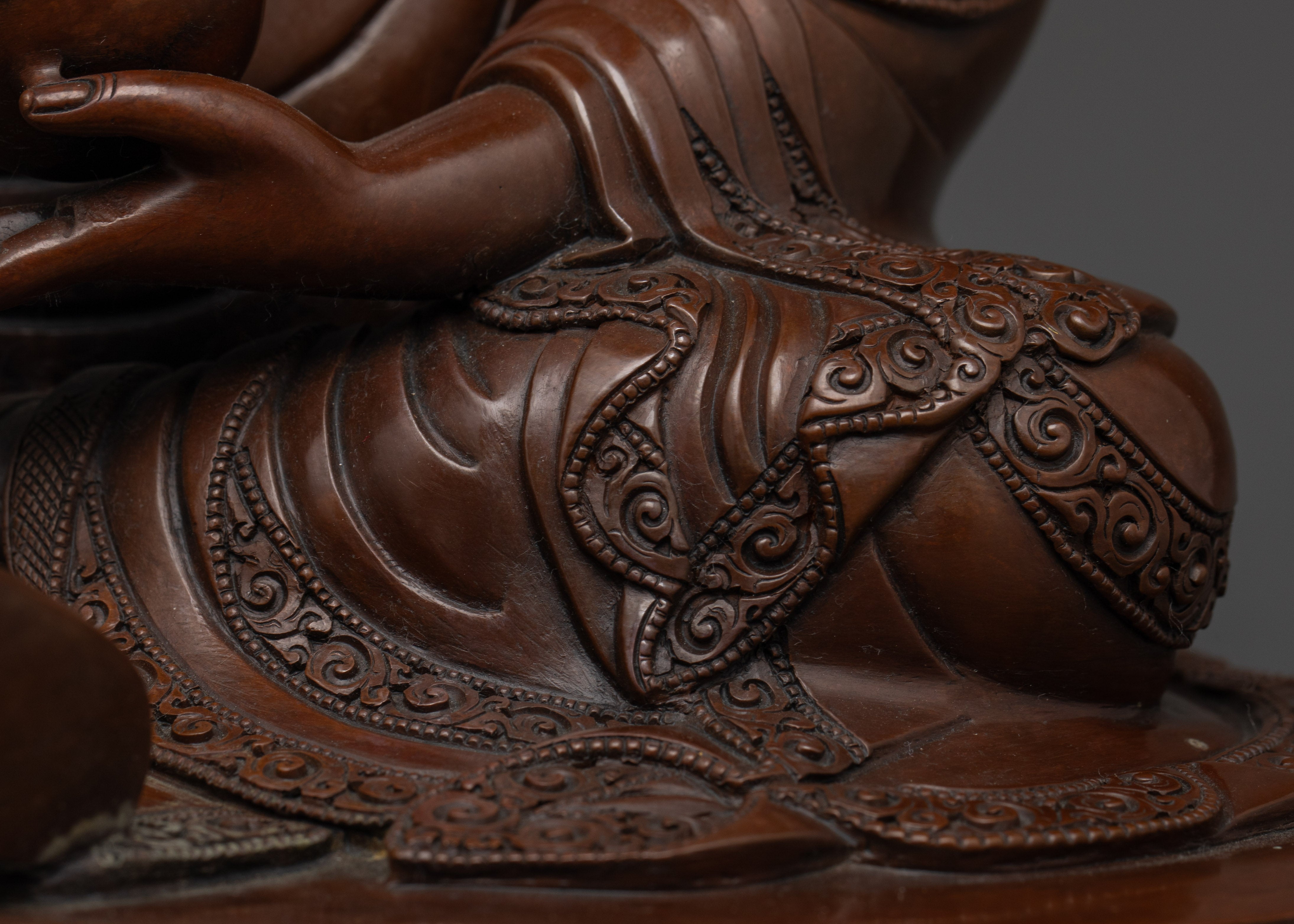 Tantric Master Guru Rinpoche Statue | Buddhist Artwork