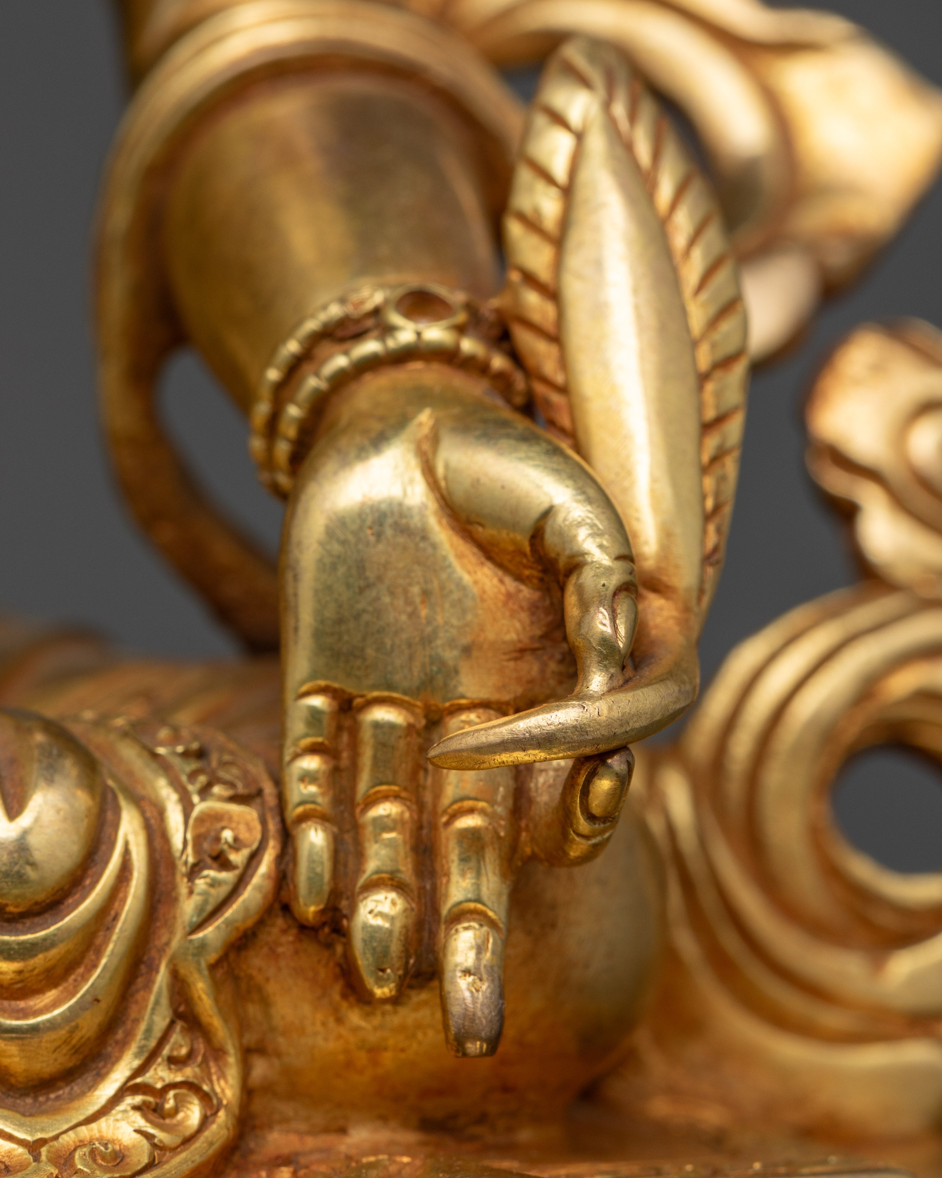 Sacred Kshitigarbha Statue : Protector of Travelers and Souls