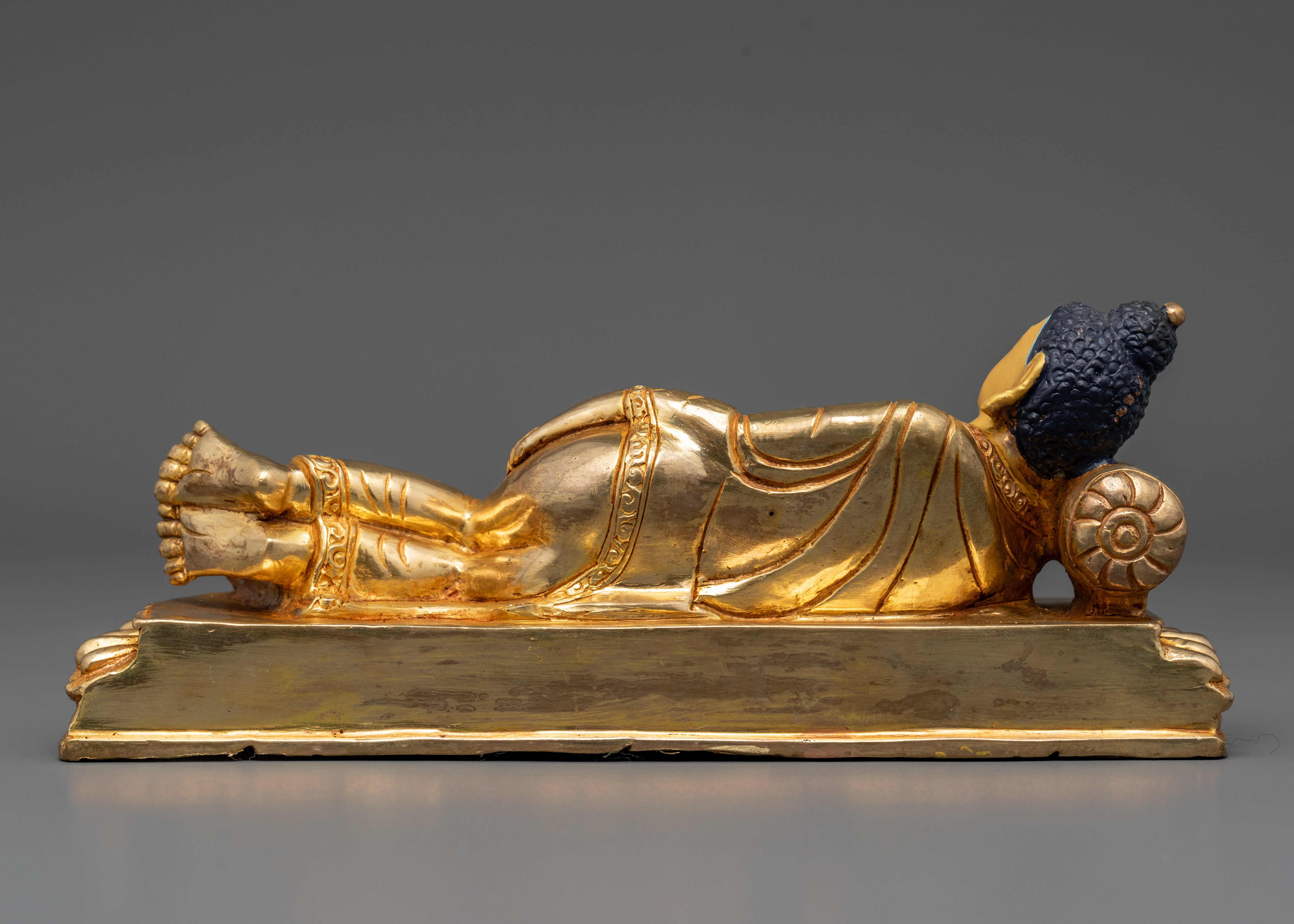Sleeping Buddha Statue | Reclining Shakyamuni in Nirvana Pose
