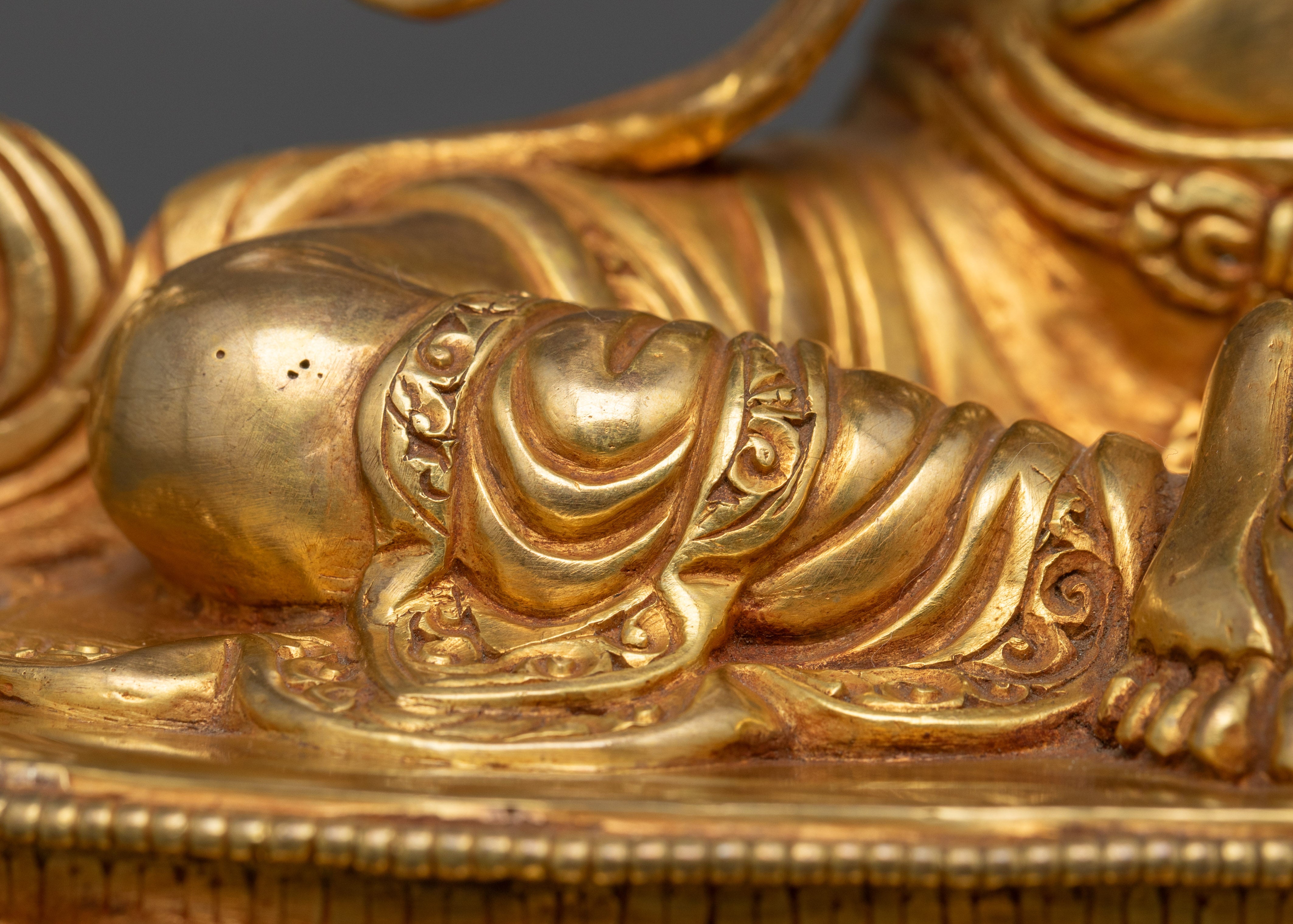 Sacred Kshitigarbha Statue : Protector of Travelers and Souls