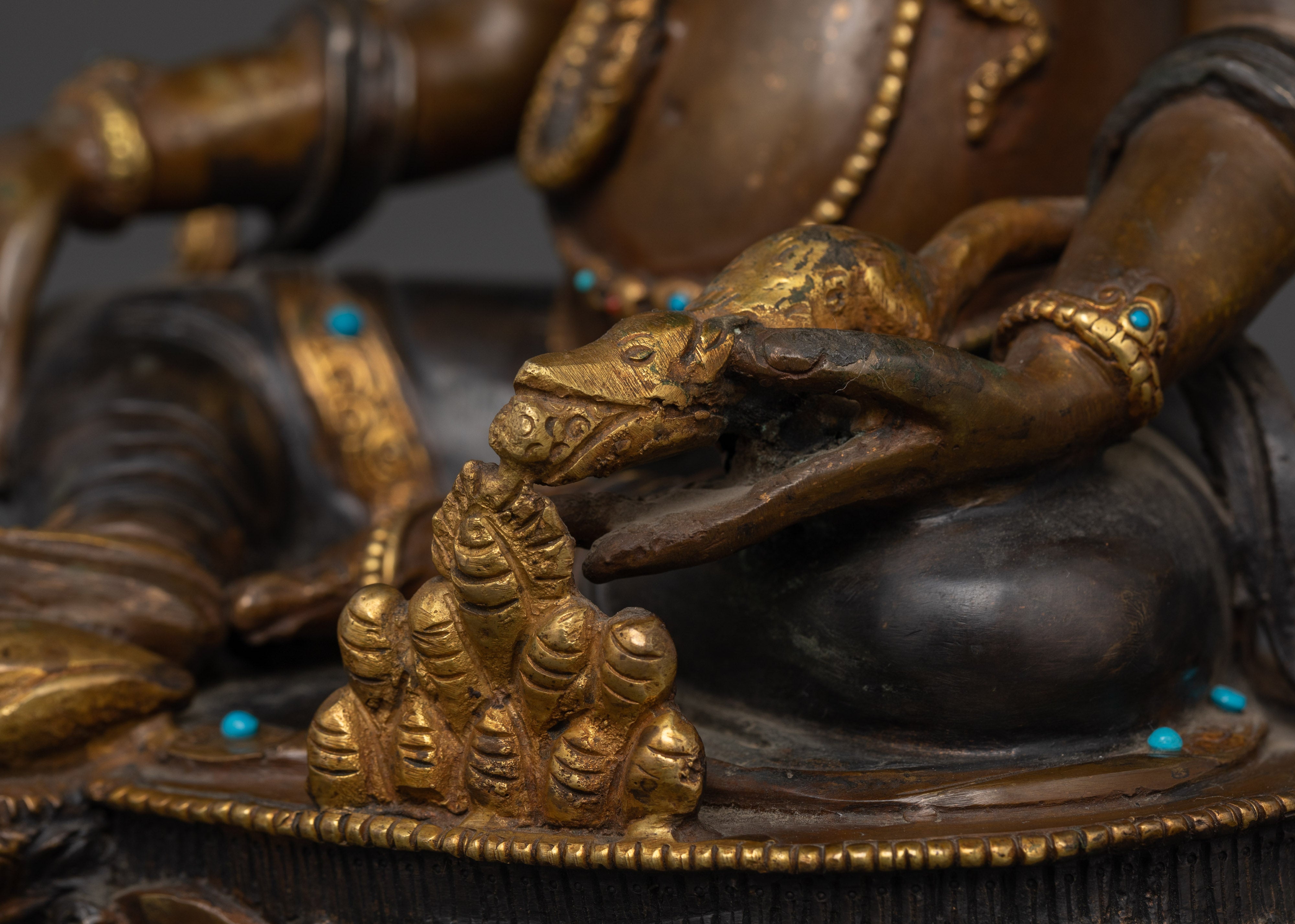 Prosperity's Guardian: The Dzambhala Statue