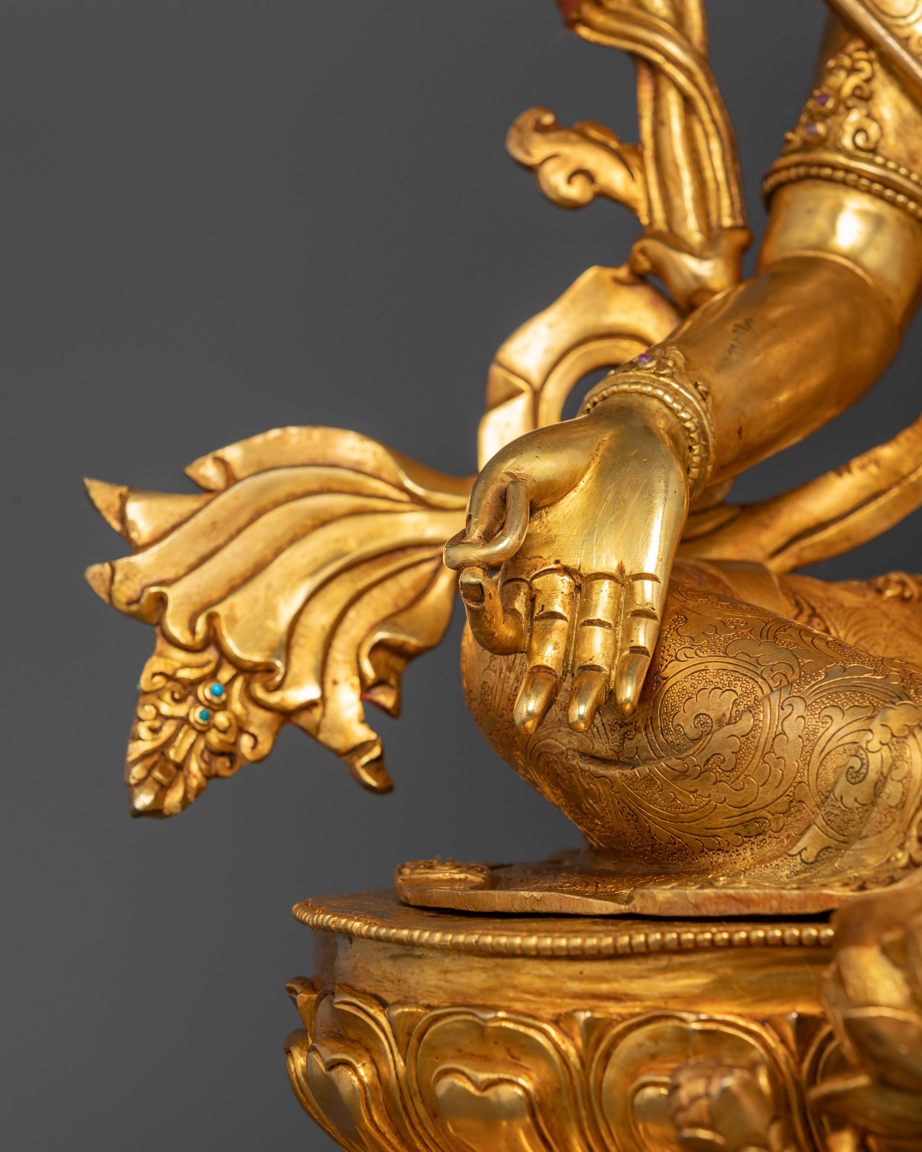 Arya Tara Green Tara Statue | Himalayan Spiritual Art