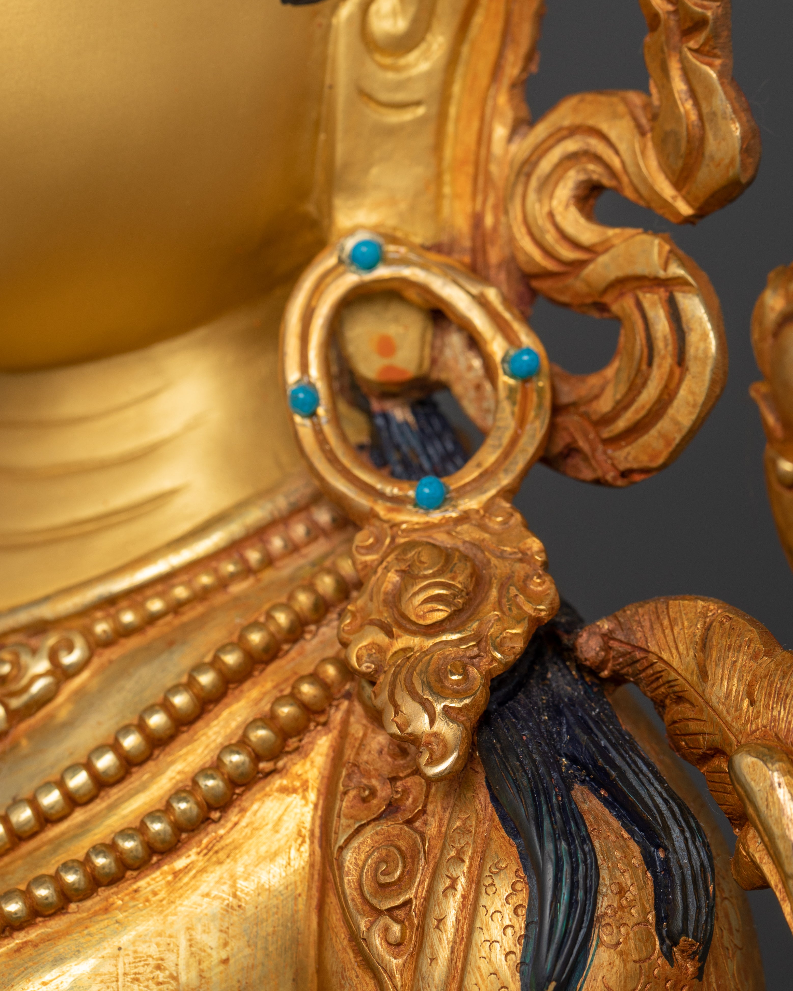 White Tara Golden Statue: Compassion and Wisdom