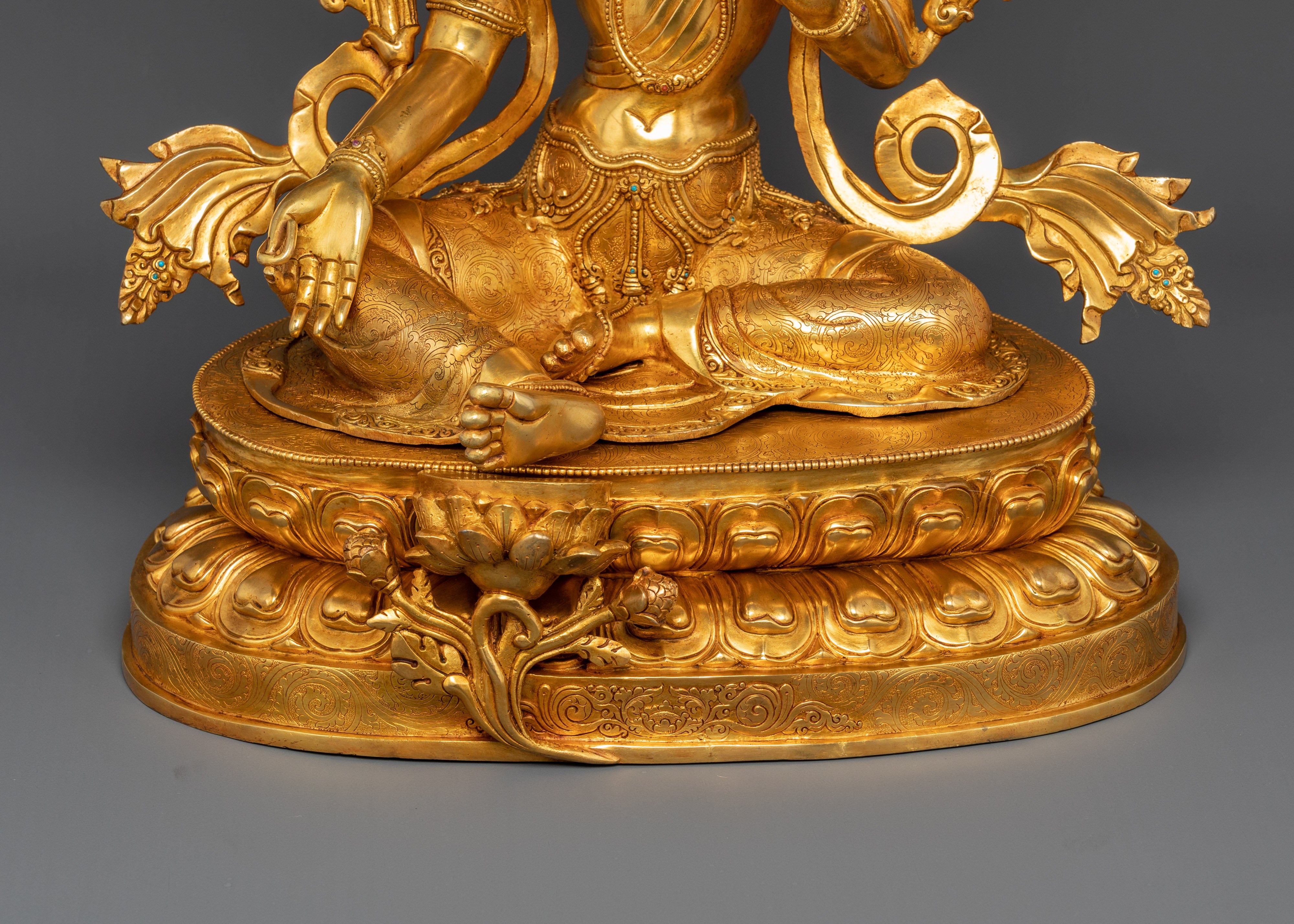 Arya Tara Green Tara Statue | Himalayan Spiritual Art