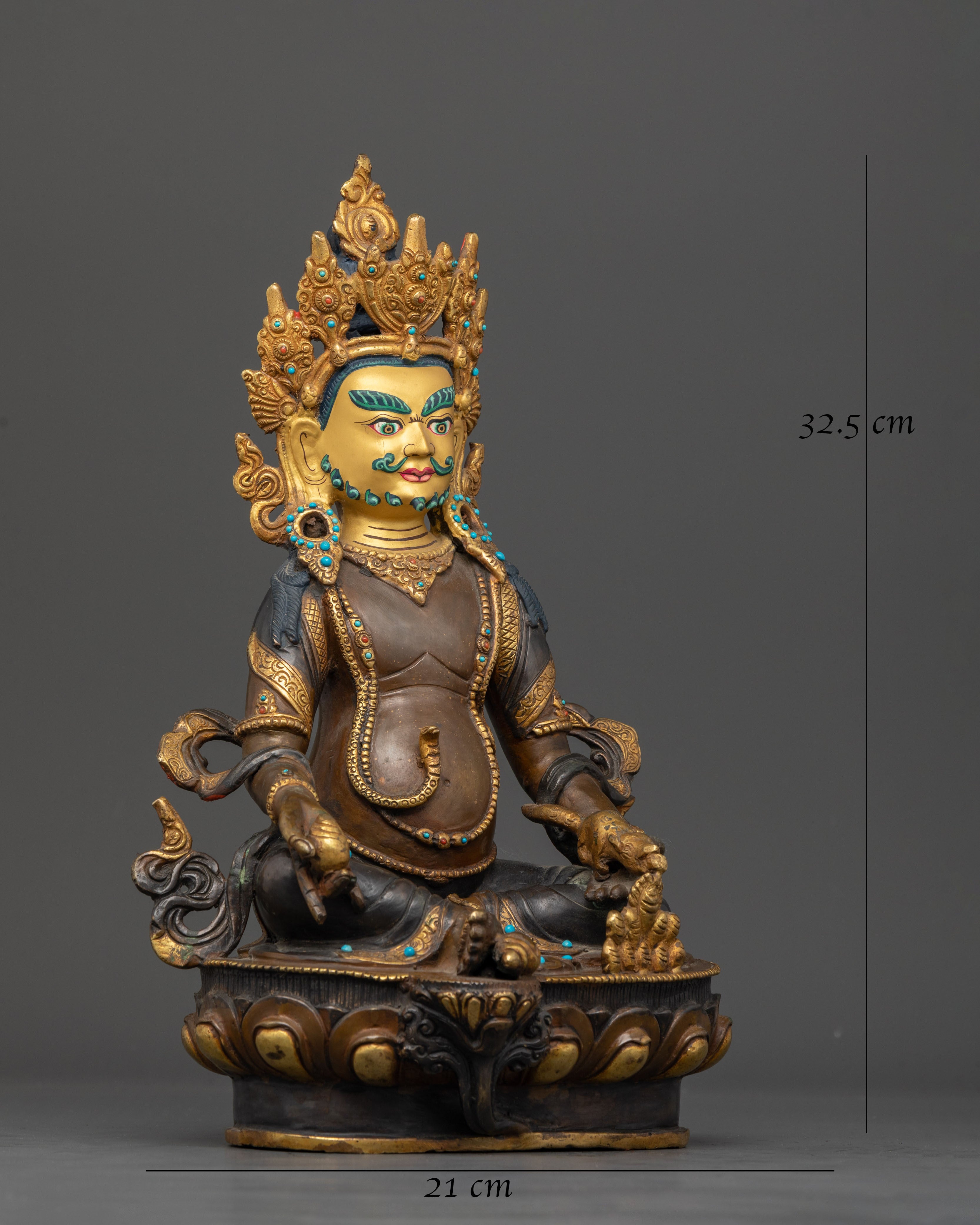 Prosperity's Guardian: The Dzambhala Statue