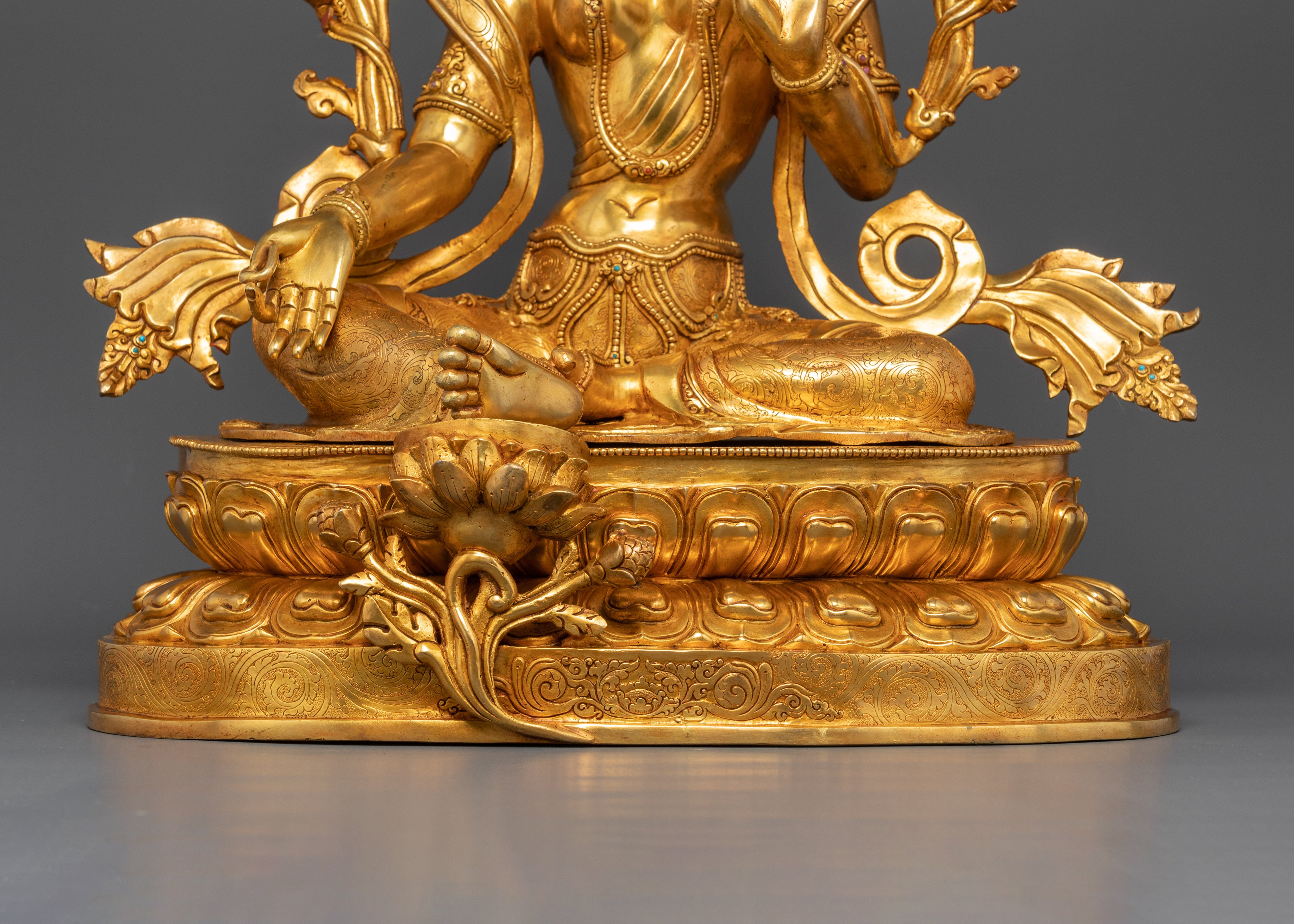 Arya Tara Green Tara Statue | Himalayan Spiritual Art