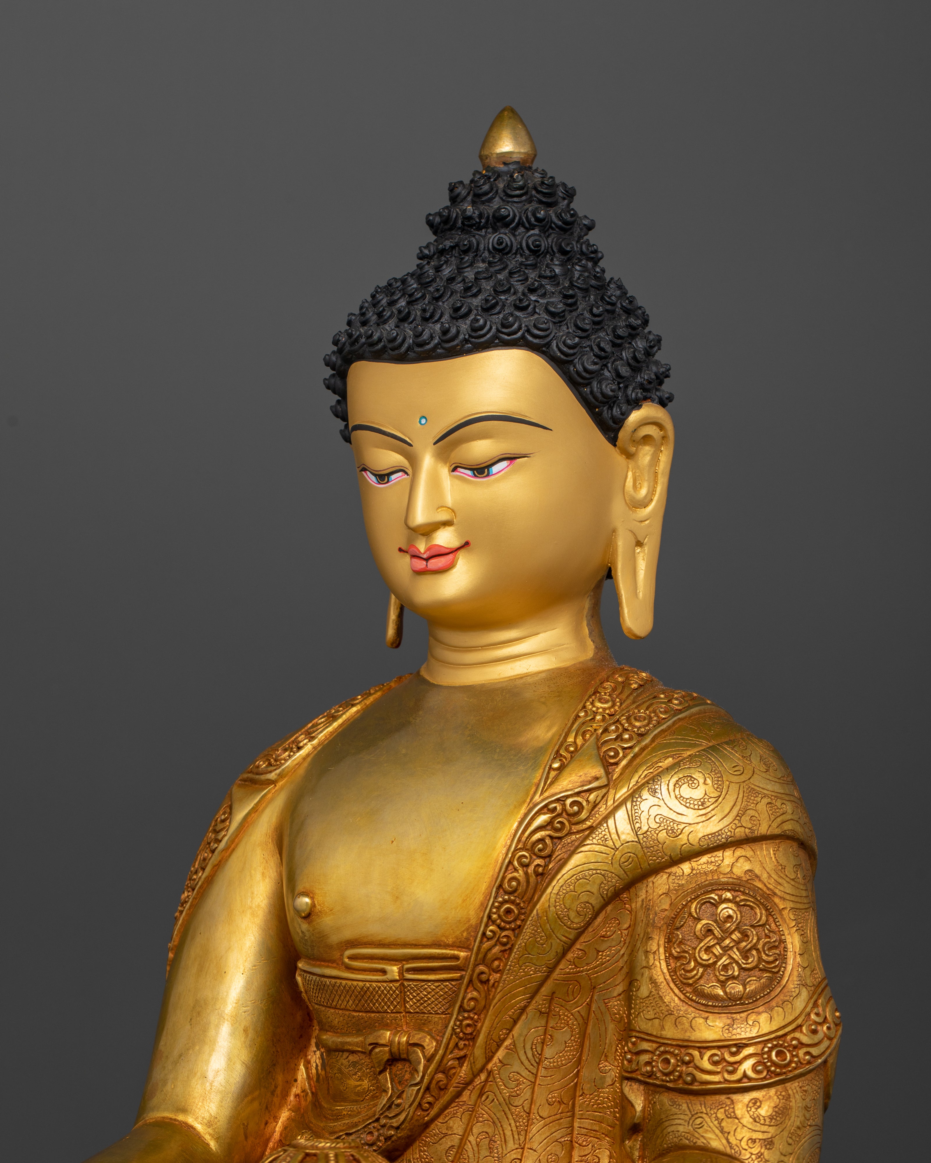 Enlightenment Under the Bodhi Tree : Sakyamuni Buddha