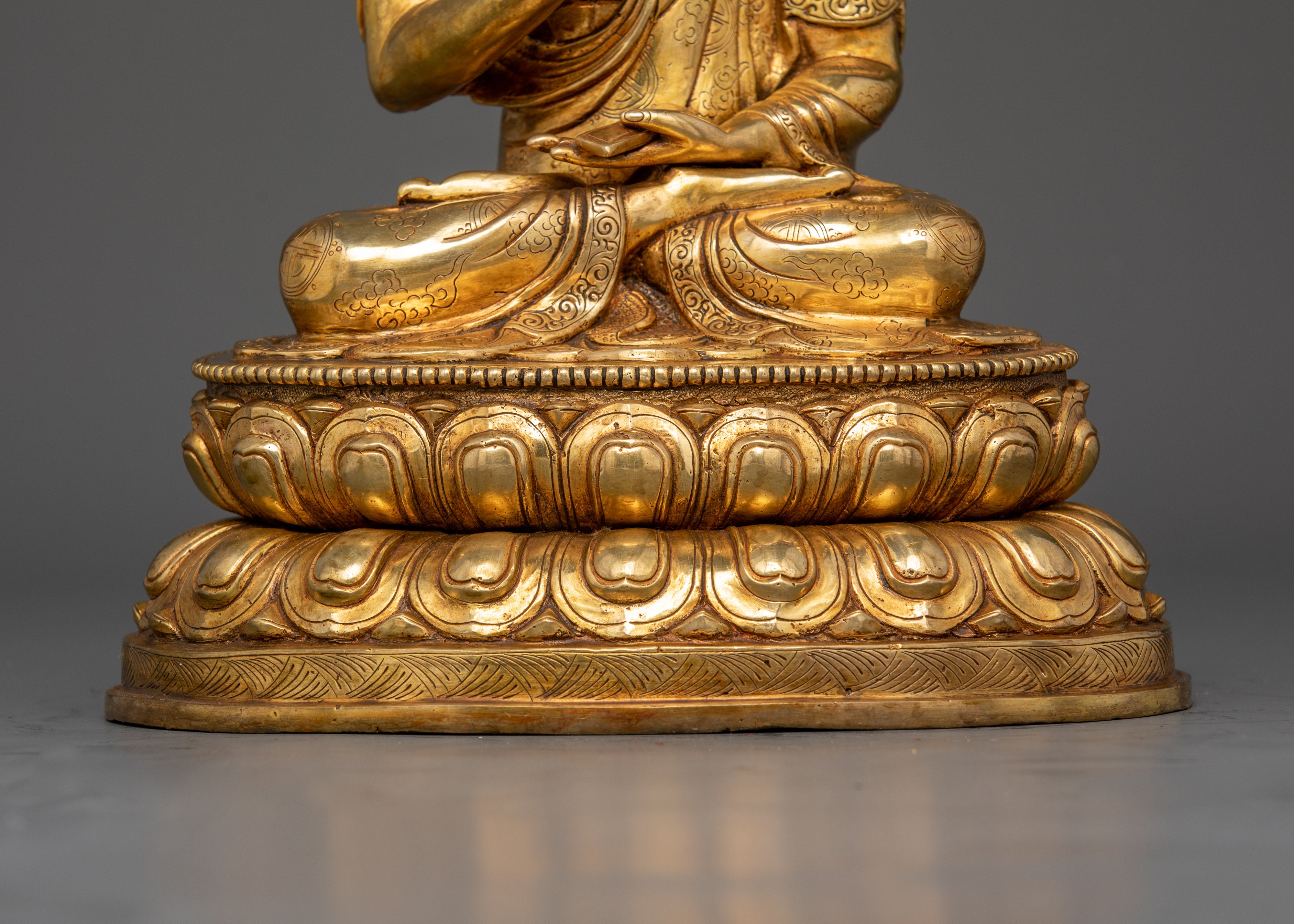 The Tsongkhapa Triad: Embodiments of Wisdom, Compassion & Enlightenment