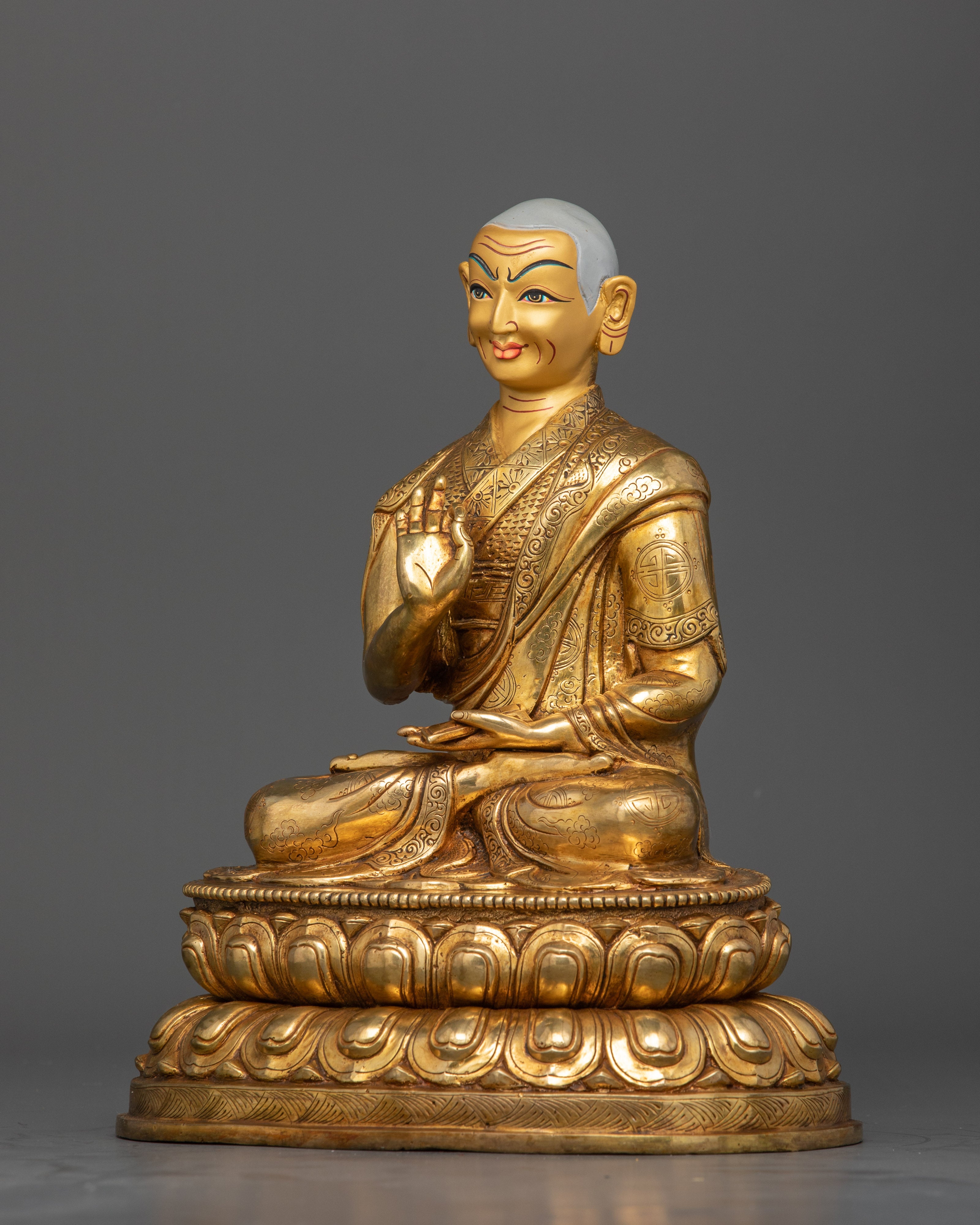The Tsongkhapa Triad: Embodiments of Wisdom, Compassion & Enlightenment